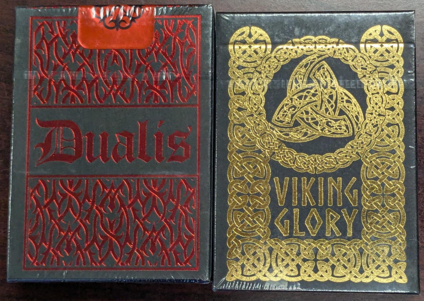 Kardeck - Dualis & Viking Glory - Premium Kickstarter Playing Cards New Sealed