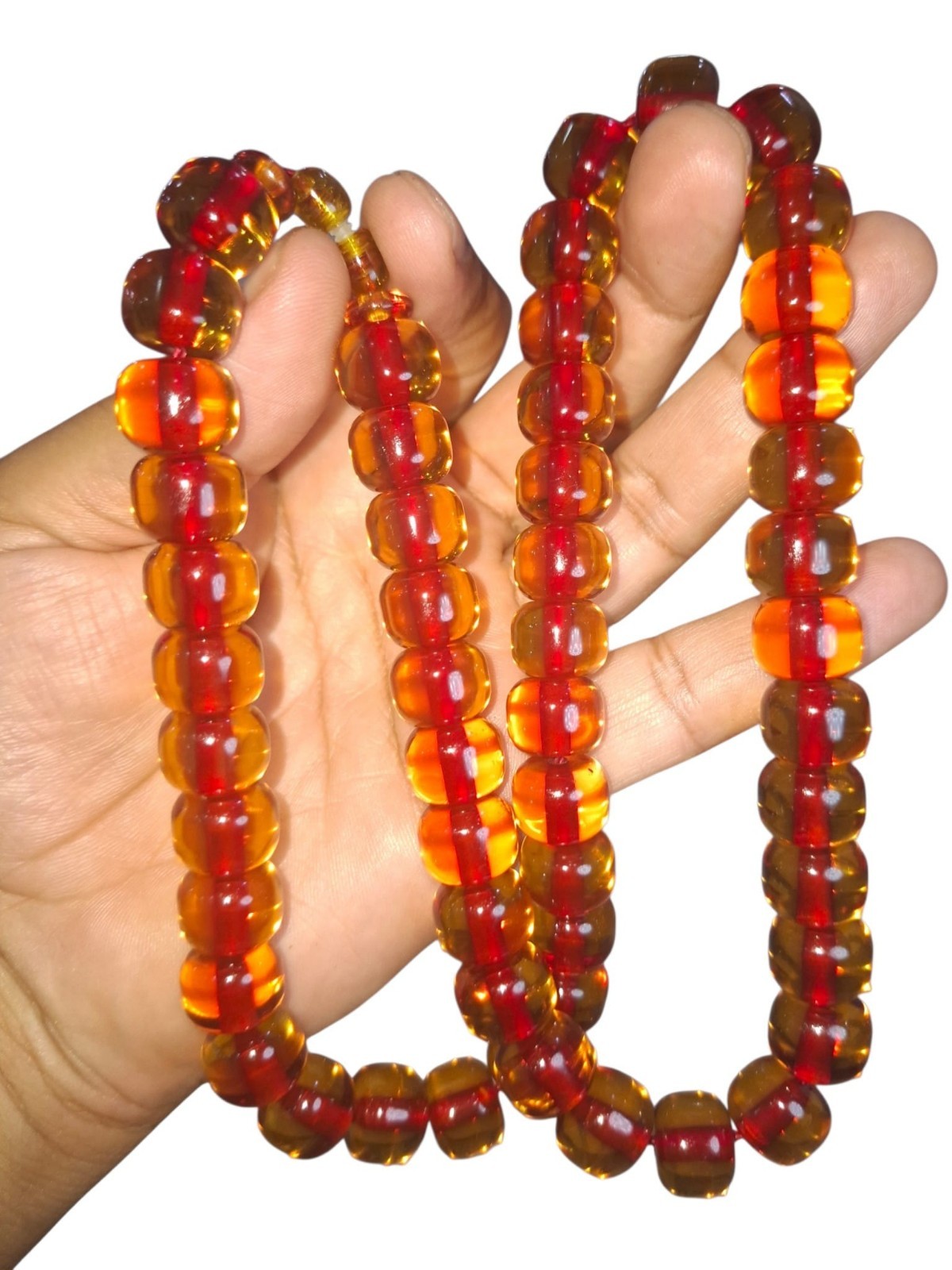 bacalite faturan vintage necklace suitable for everyday wear..