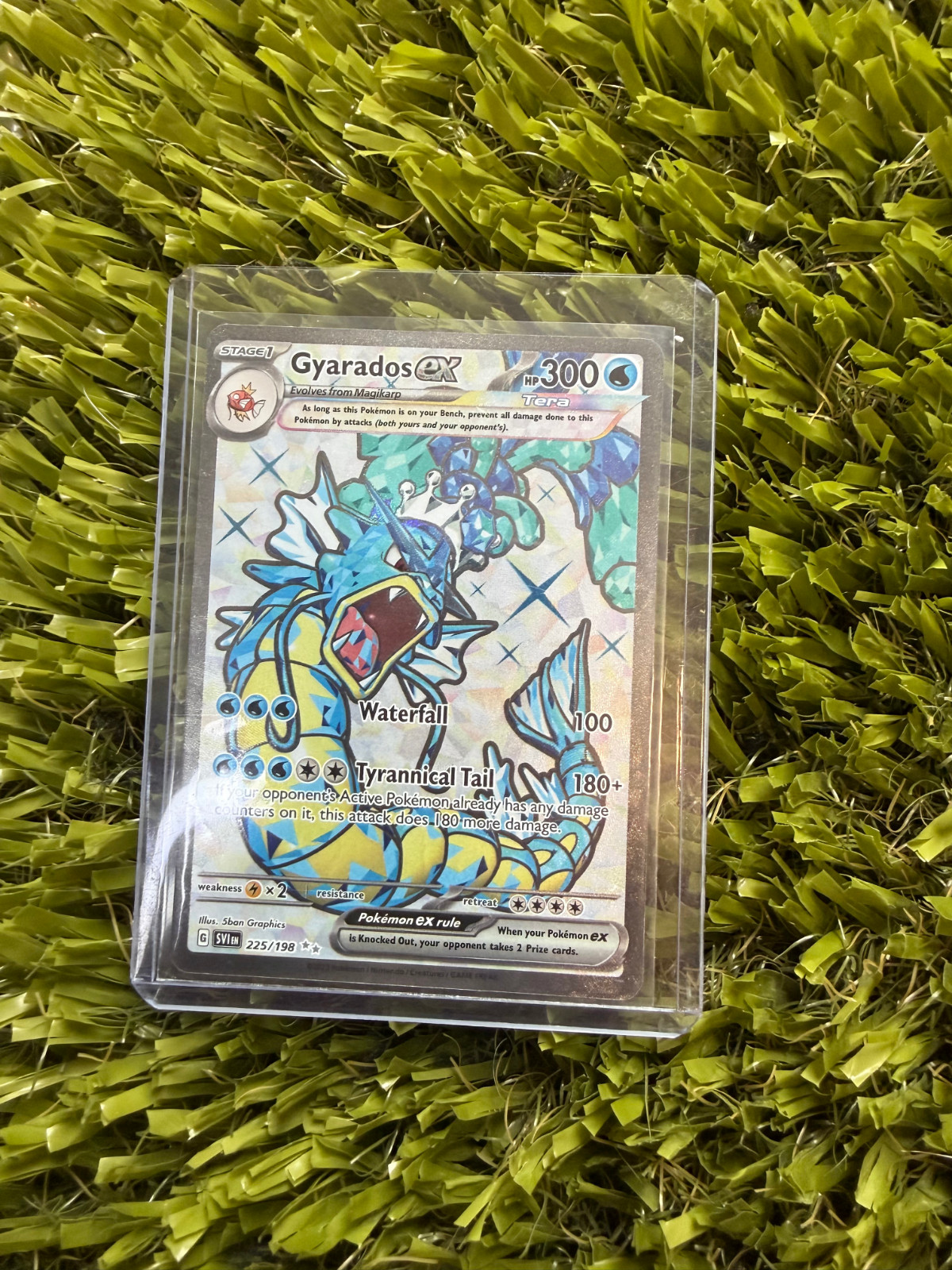 Gyarados ex 225/198 Special Illustration Rare Pokémon Card