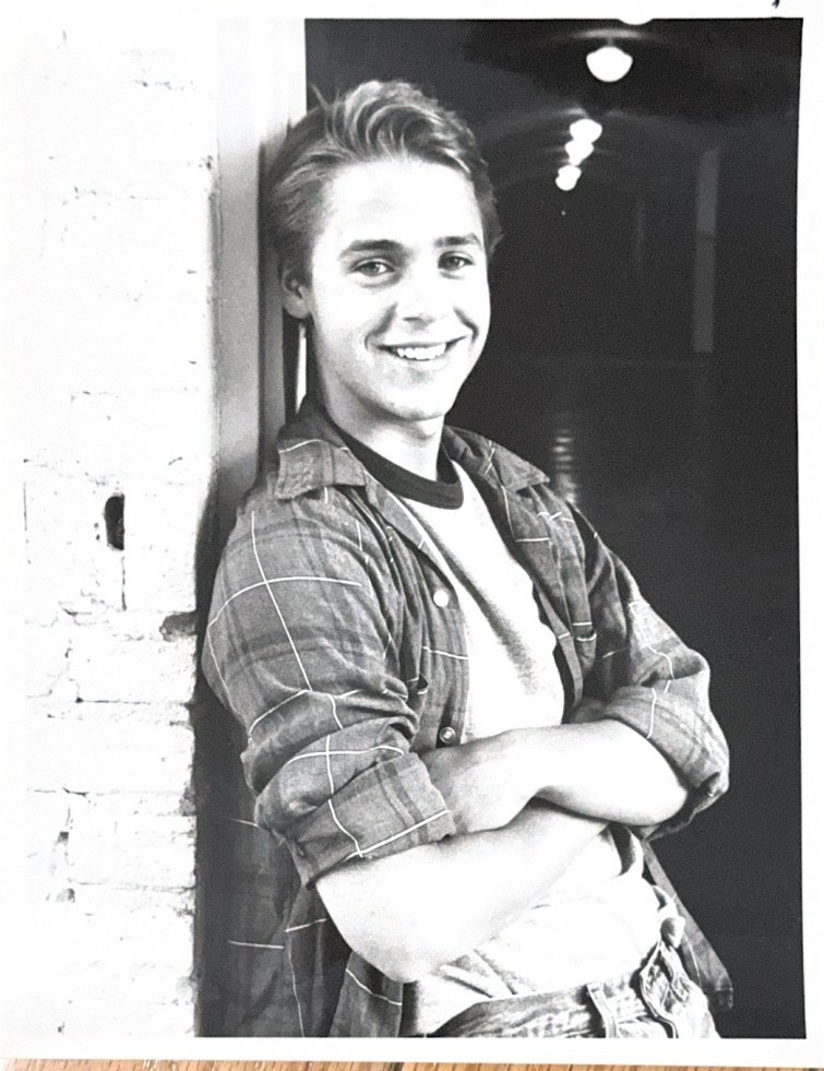 SPENCER 1984 Original Vintage NBC Press Photo Chad Lowe Portrait SPENCER 1984 Original Vintage NBC Press Photo Chad Lowe Portrait