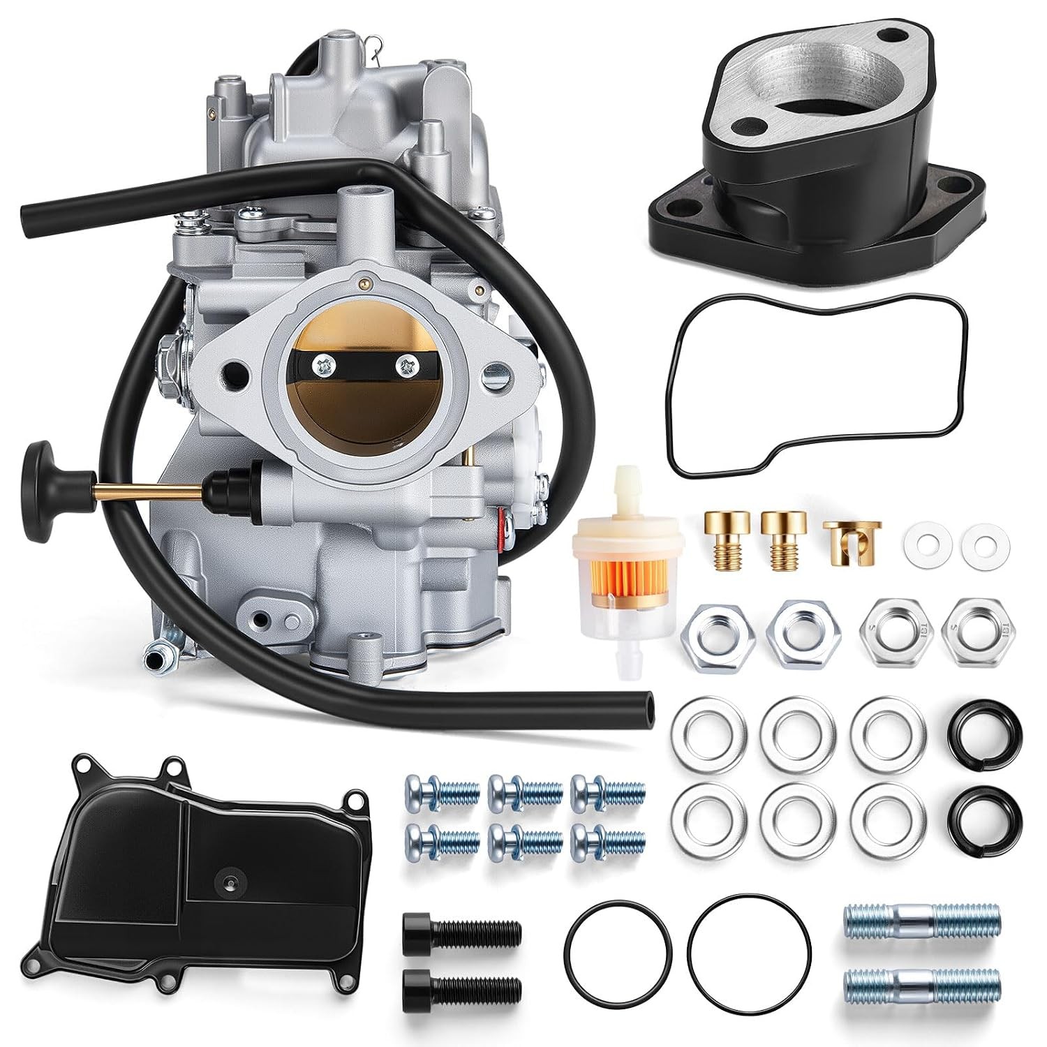 YFM350 Carburetor Compatible with Yamaha 1987-1990 & 1992-1995 Moto-4 350 YFM350