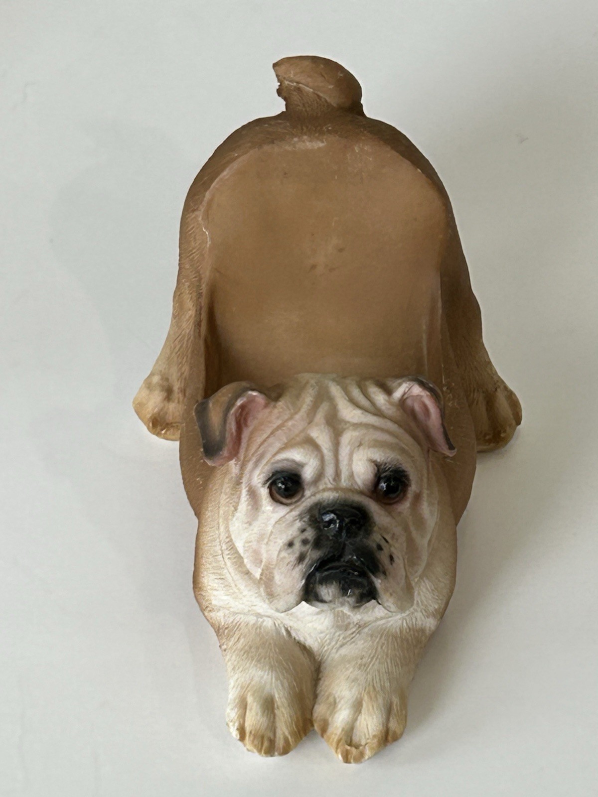 Gift Link 2005 Bulldog Resin Cell Phone Holder/Desk Accessory/Original Label