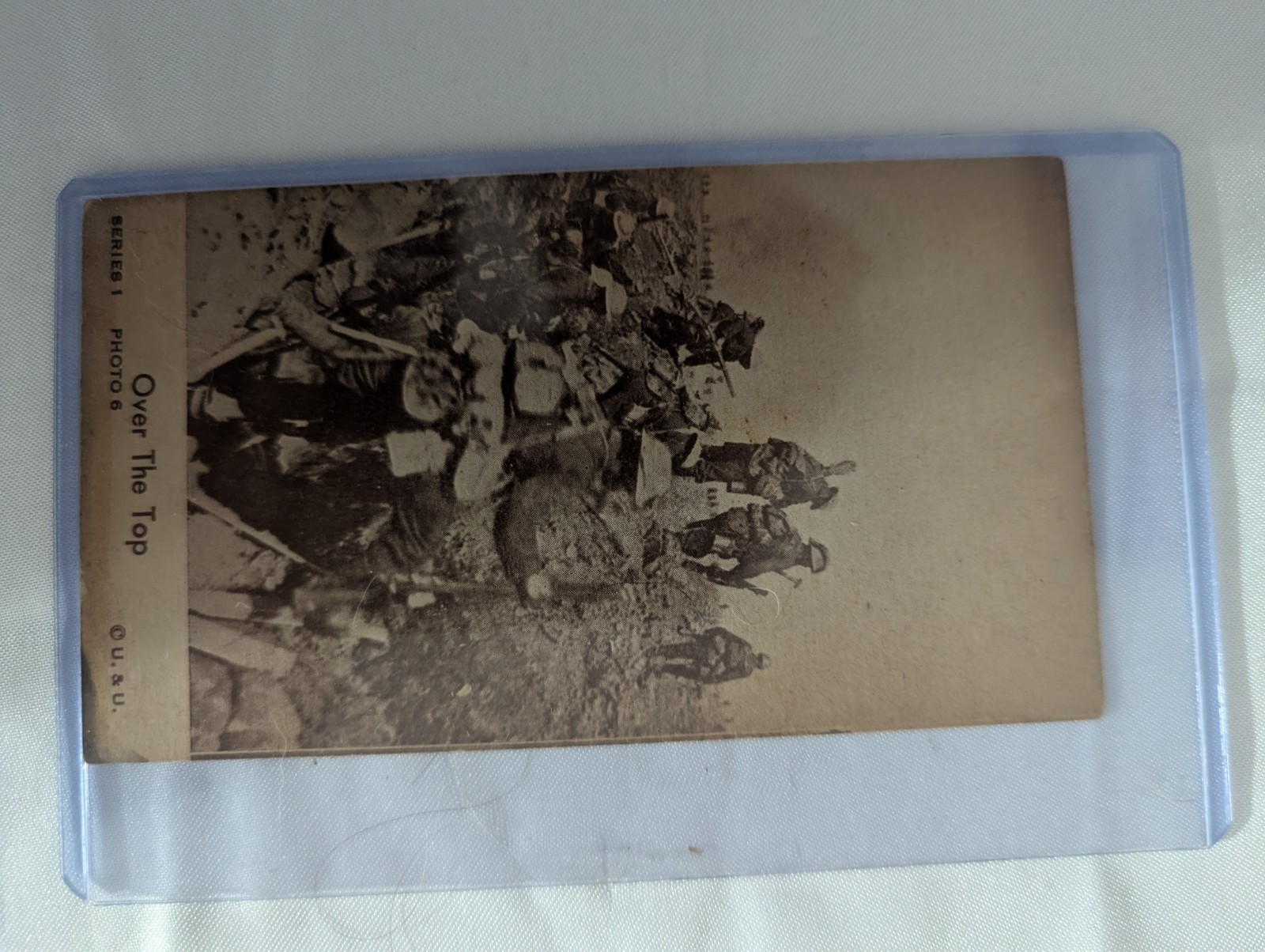 10 Antique WWI Underwood & Underwood U&U Series 1 Action Photo Cards Military