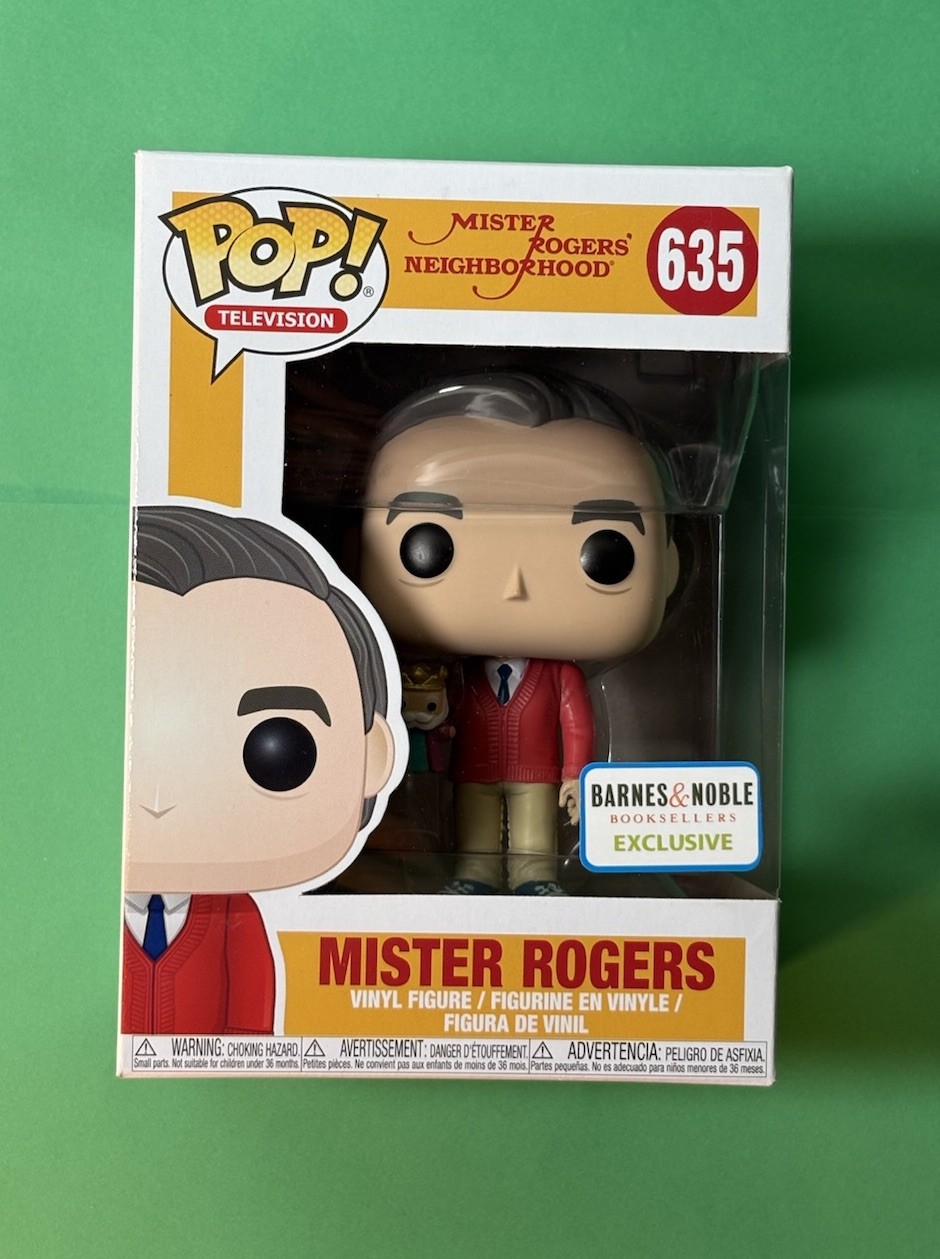 Funko Pop Mister Rogers 635 Barnes & Noble Exclusive Vaulted