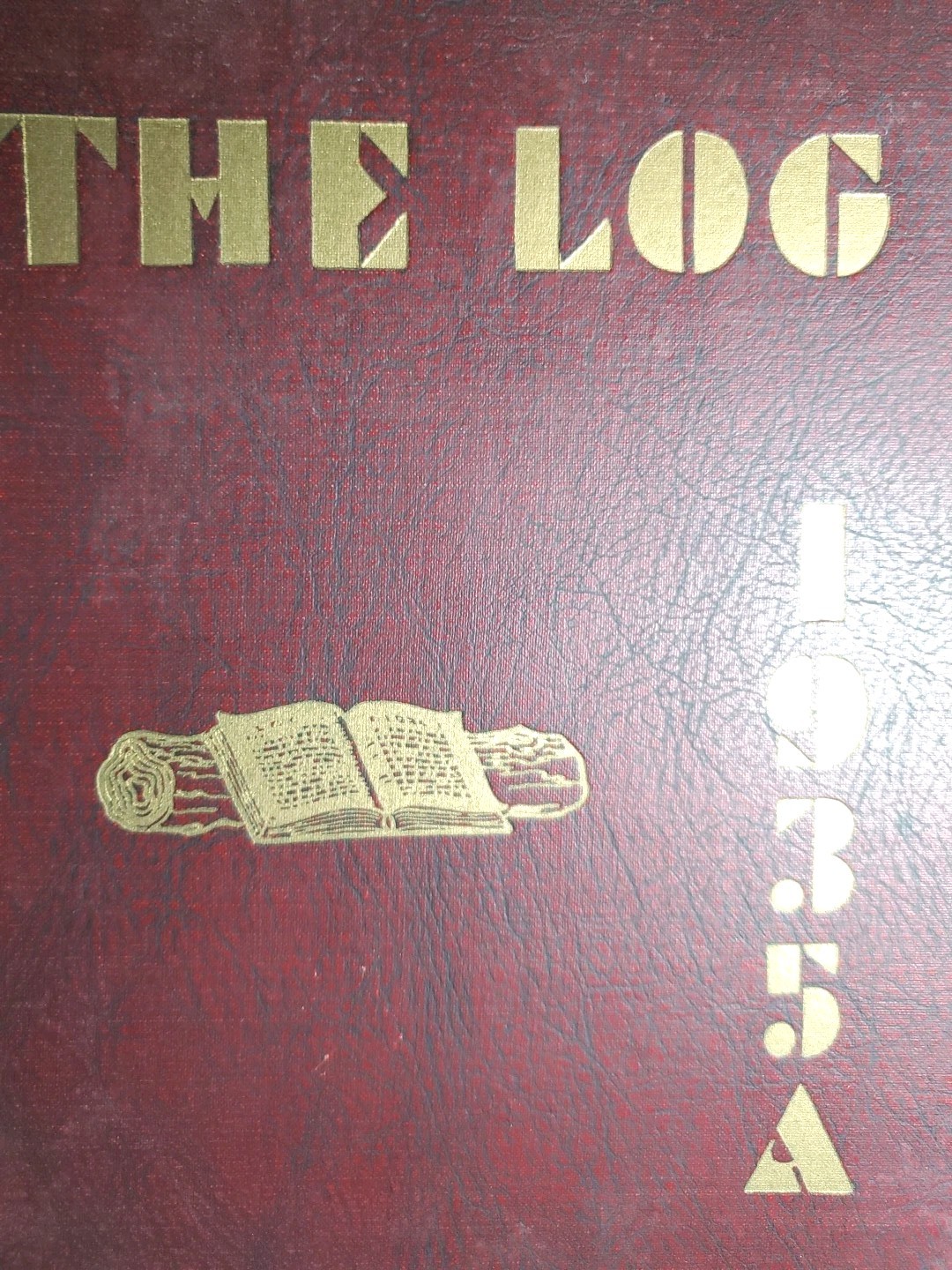 1930s HIGH SCHOOL YEARBOOK DANBURY CONNECTICUT 1935 The Log