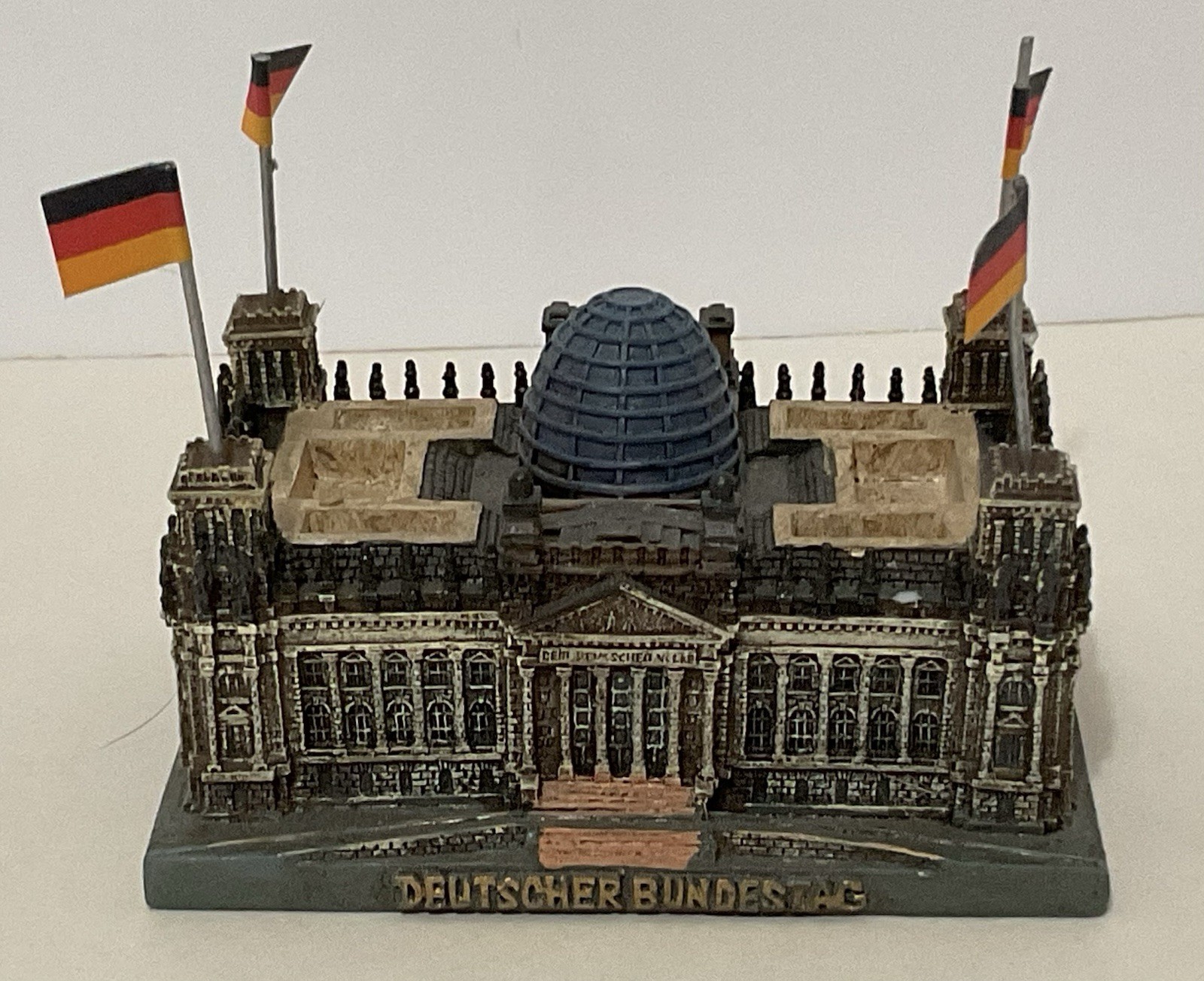 Vintage Souvenir Berlin Germany Landmark Reichstag Building Deutscher Bundestag