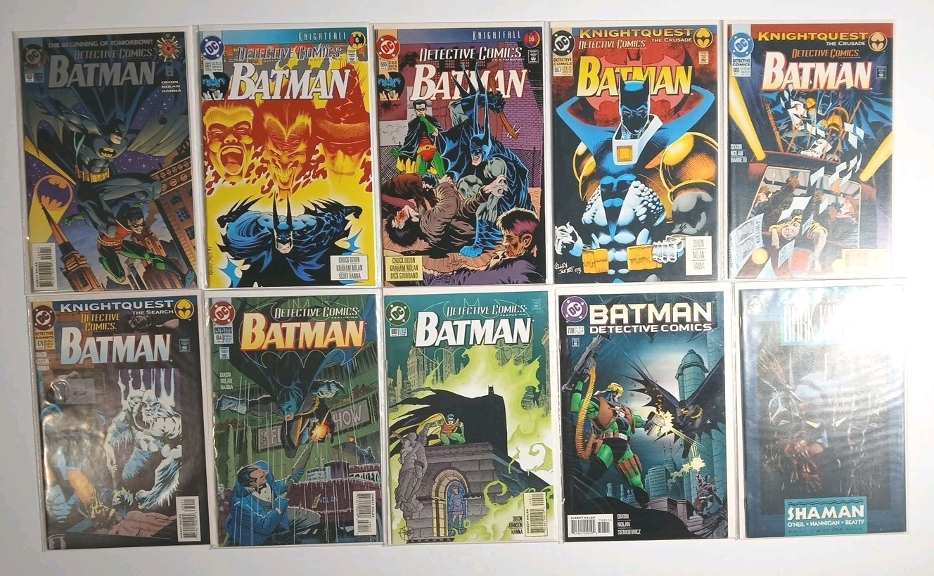 Batman DC Comic Book Lot