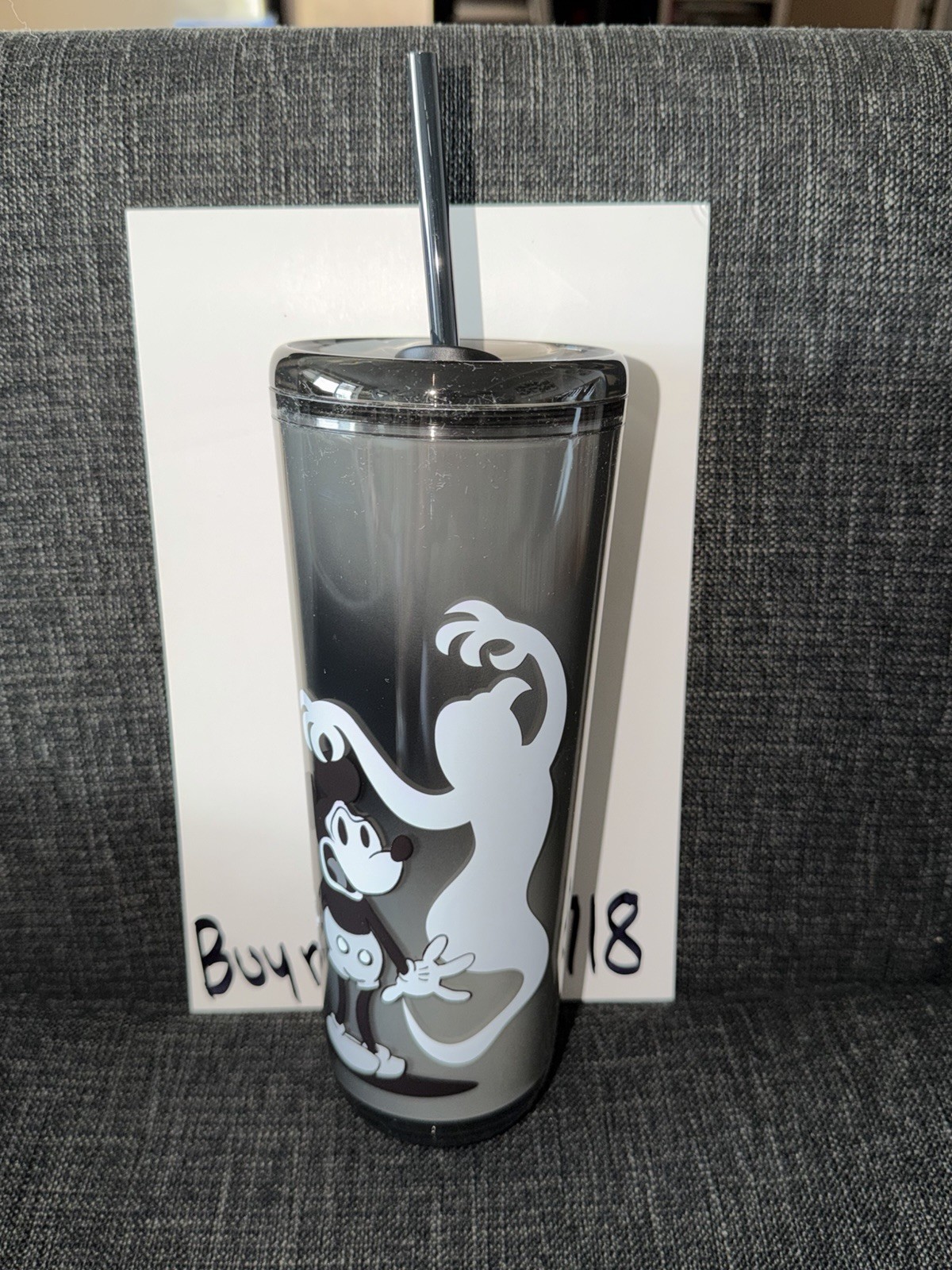 Disney x STARBUCKS Mickey Mouse 24oz Tumbler Haunted House - DISNEY EXCLUSIVE