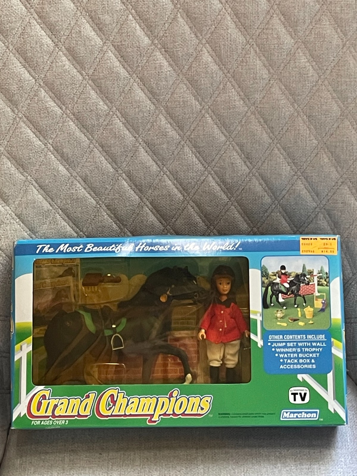 VINTAGE 1992 MARCHON GRAND CHAMPION #50030 BAY MORGAN & ENGLISH RIDER HORSE SET VINTAGE 1992 MARCHON GRAND CHAMPION #50030 BAY MORGAN & ENGLISH RIDER HORSE SET