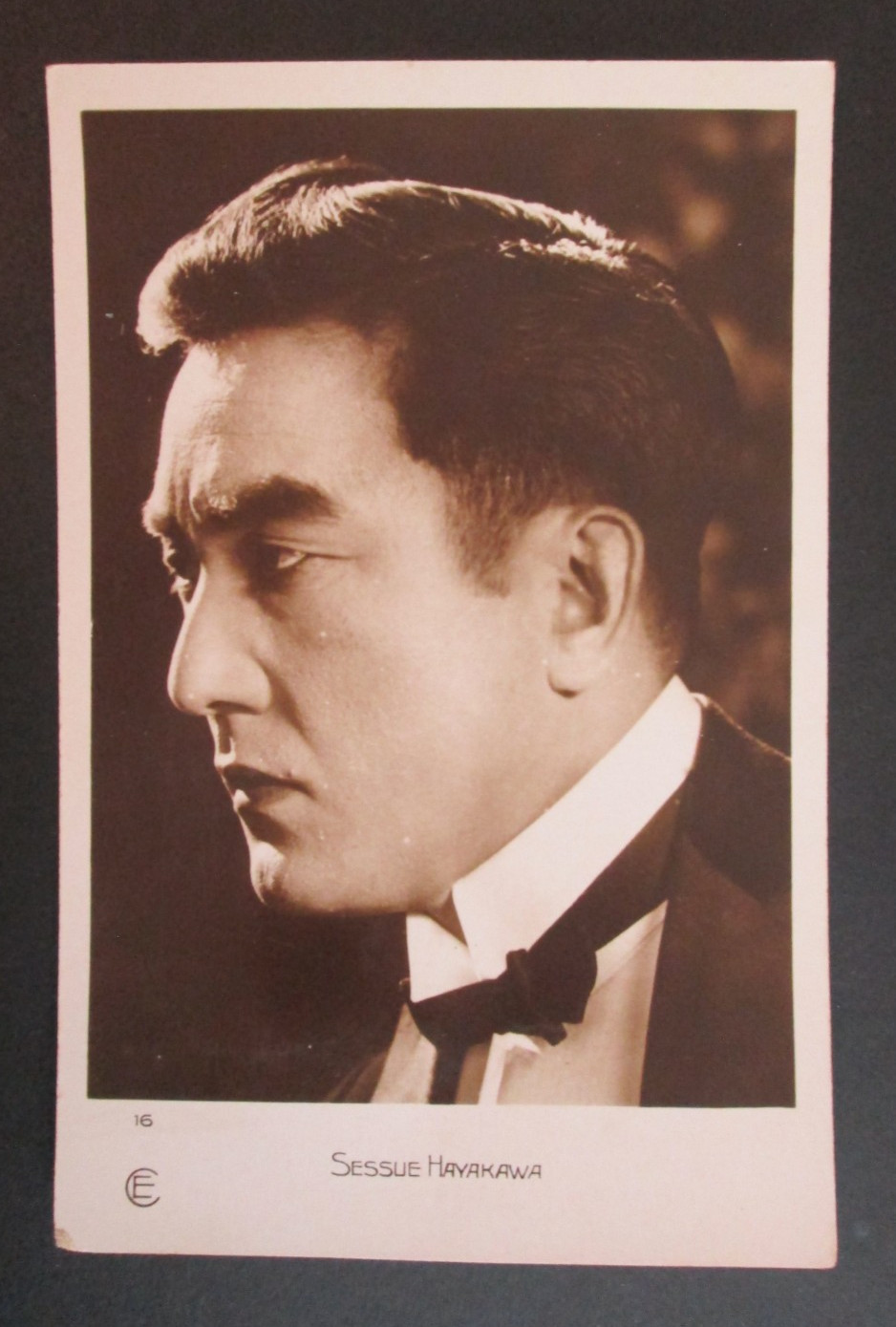 Sessue Hayakawa Actor Cinemagazine RPPC Postcard