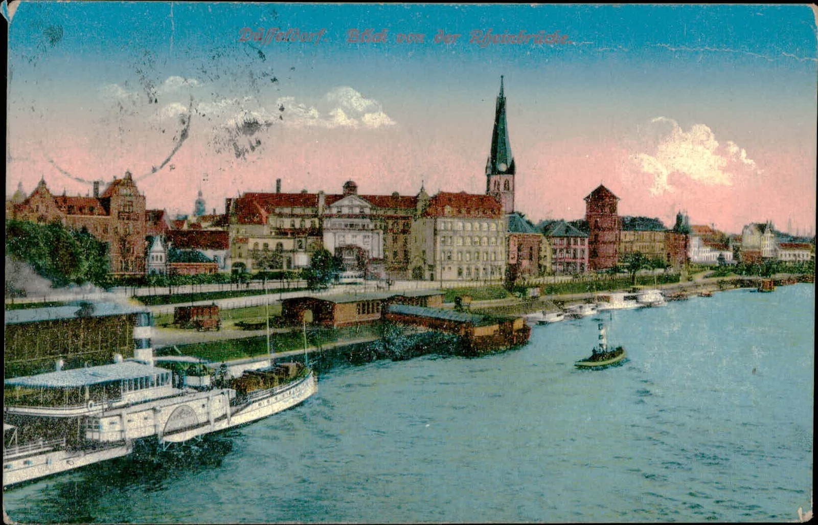 Postcard Vintage Eltville a. Rhein, Germany postcard.