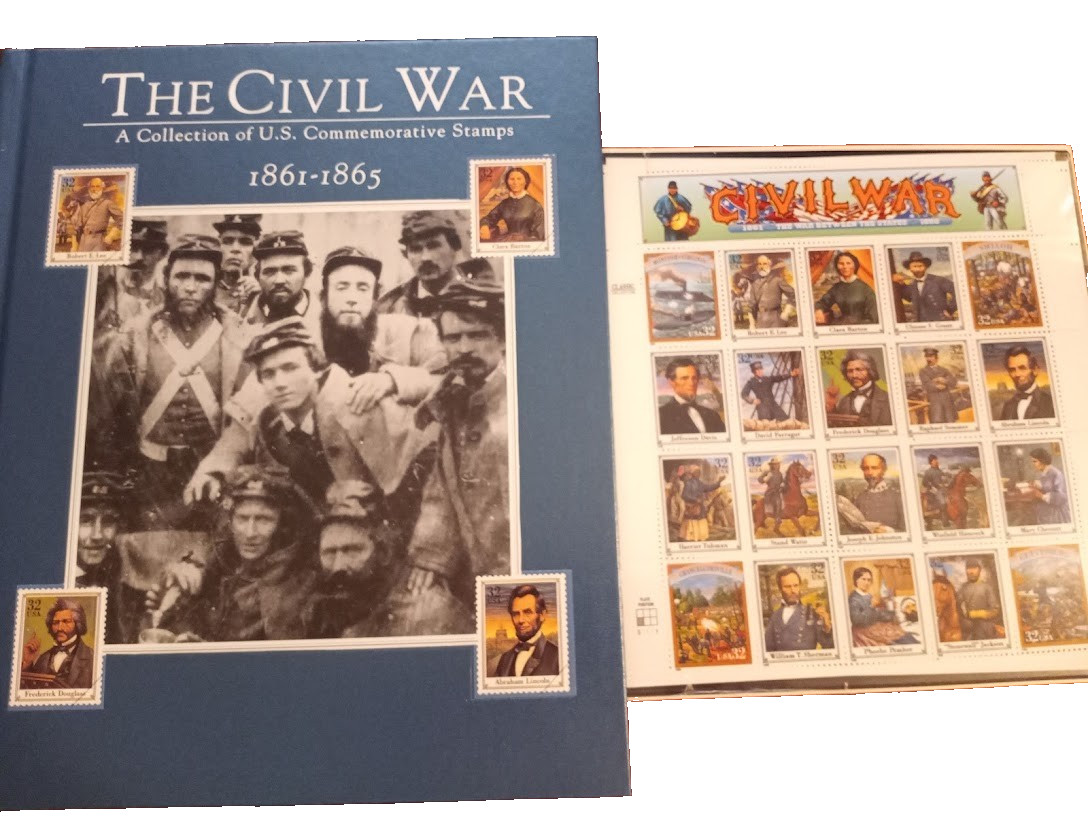 The Civil War 1861 1865 Collection US Commemorative Stamps USPS 1995 Book (41)