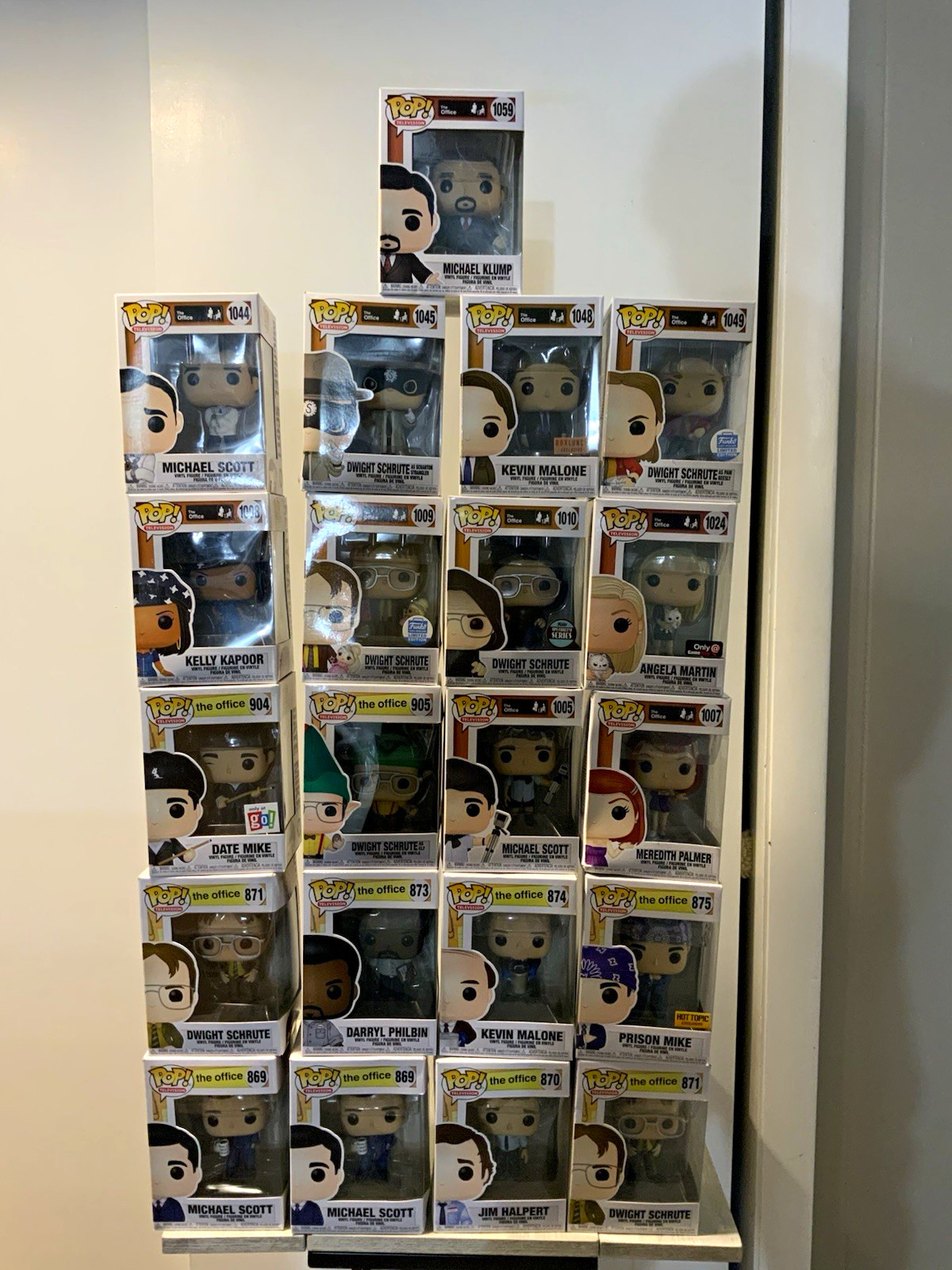 Funko Pop The Office Mixed Lot 0f 21 vinyl figures