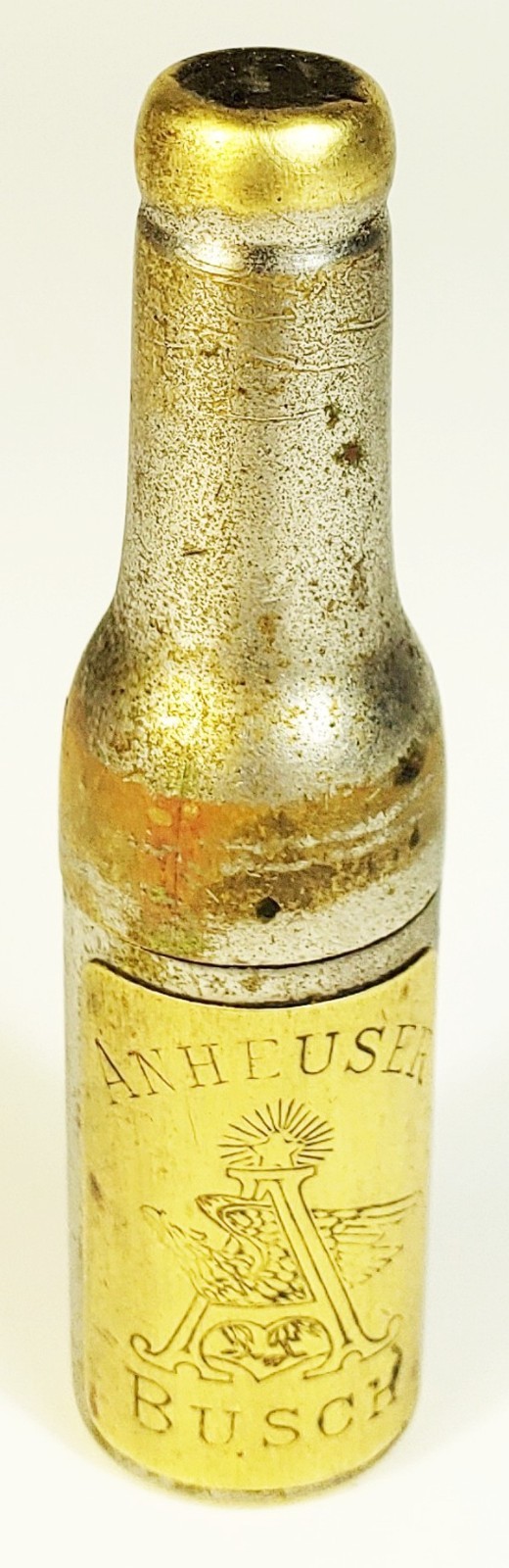 antique Anheuser Busch beer bottle pocket corkscrew