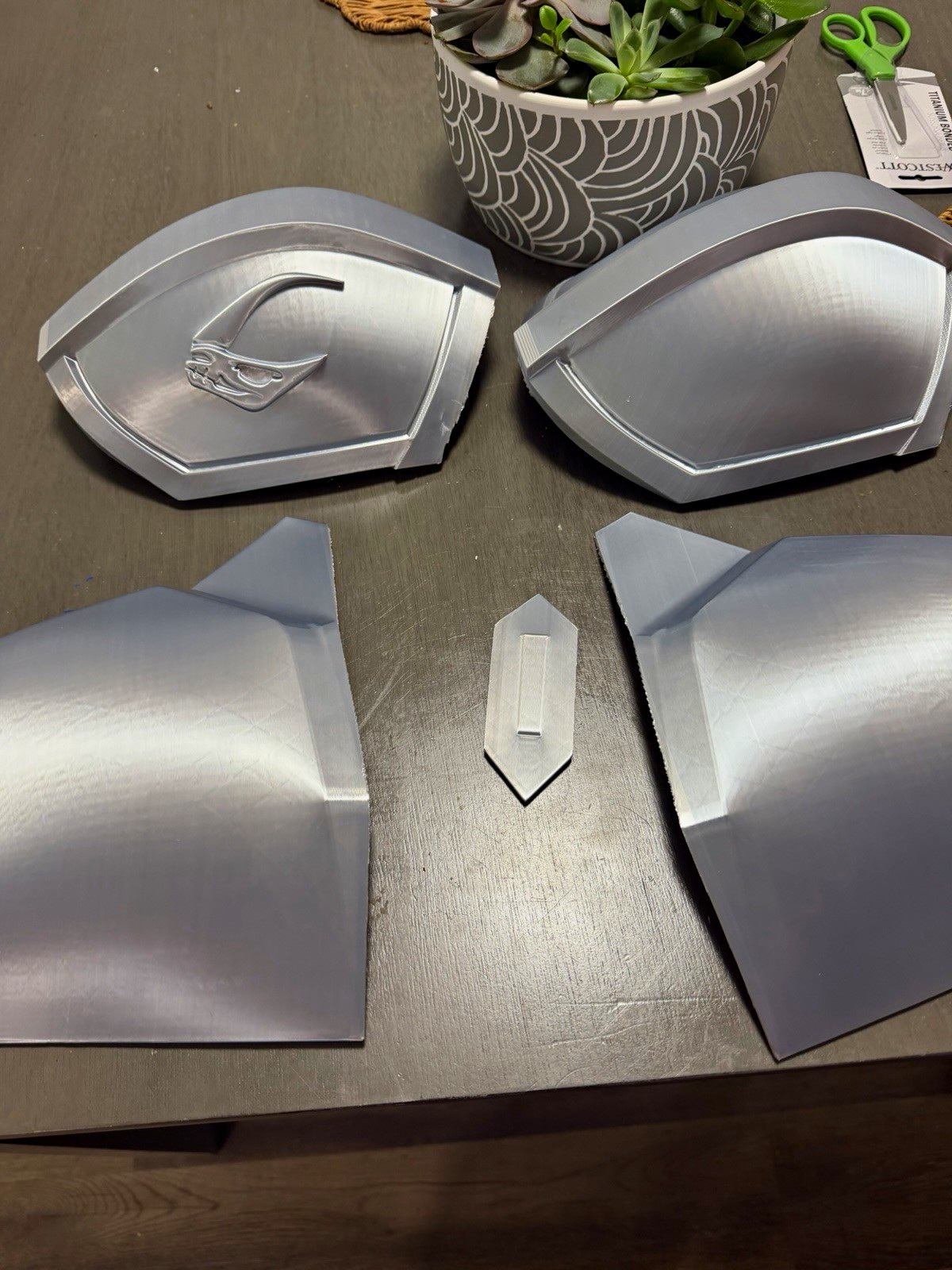 Mando Armor 3D Print Silver