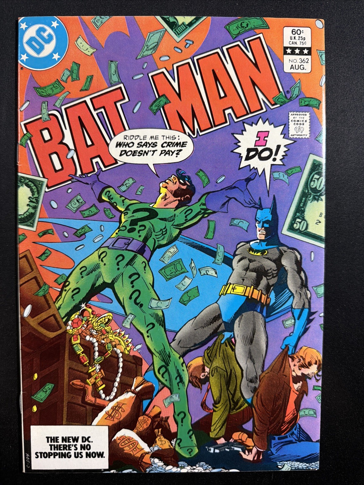 Batman #362 1983 DC Comics 1st Print Riddler Cover Fine/VF *A4