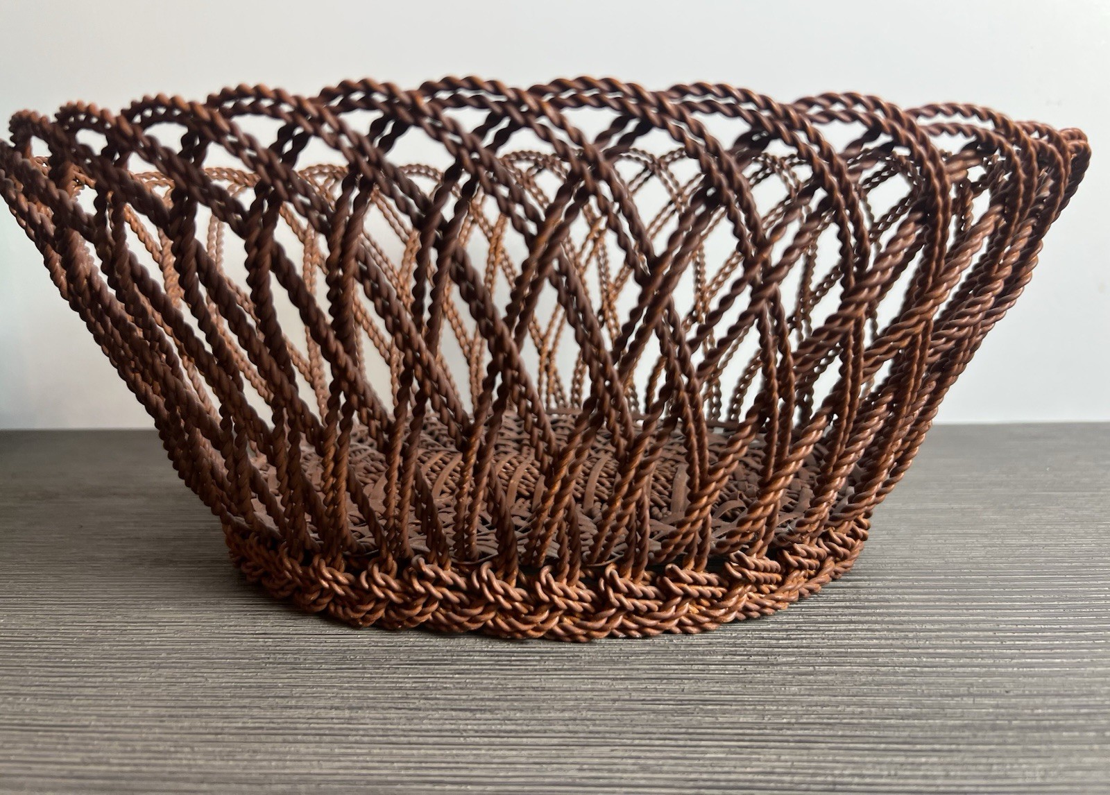 Vintage French Wire Basket