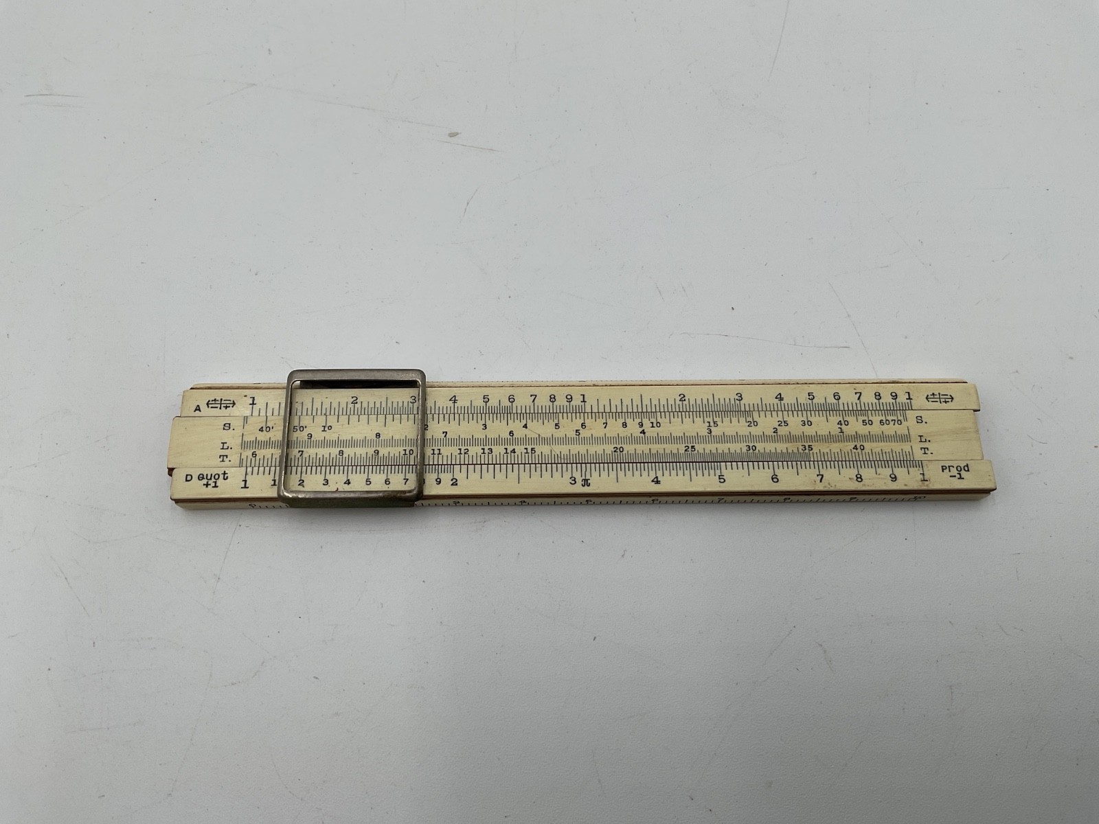 VINTAGE SUN HEMMI JAPAN 4” BAMBOO SLIDE RULE Japan VINTAGE SUN HEMMI JAPAN 4” BAMBOO SLIDE RULE Japan