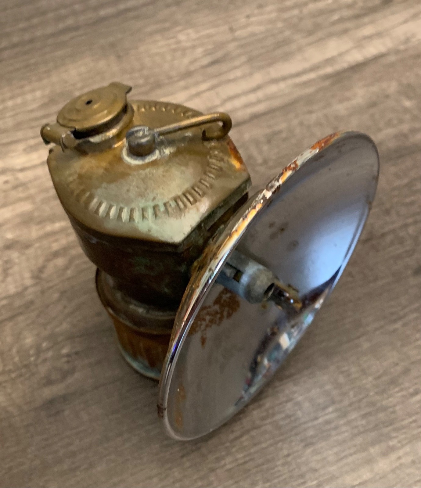 Vintage Justrite Brass Carbide Miners Lamp USA Mining Vintage Justrite Brass Carbide Miners Lamp USA Mining