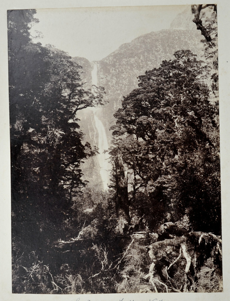c.1880\'s PHOTO NEW ZEALAND - SUTHERLAND FALLS