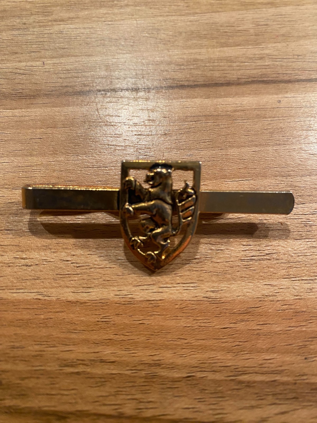 Vintage Caledonian Airways Pilot Uniform Tie Clip Pin Tristar First Officer 1990