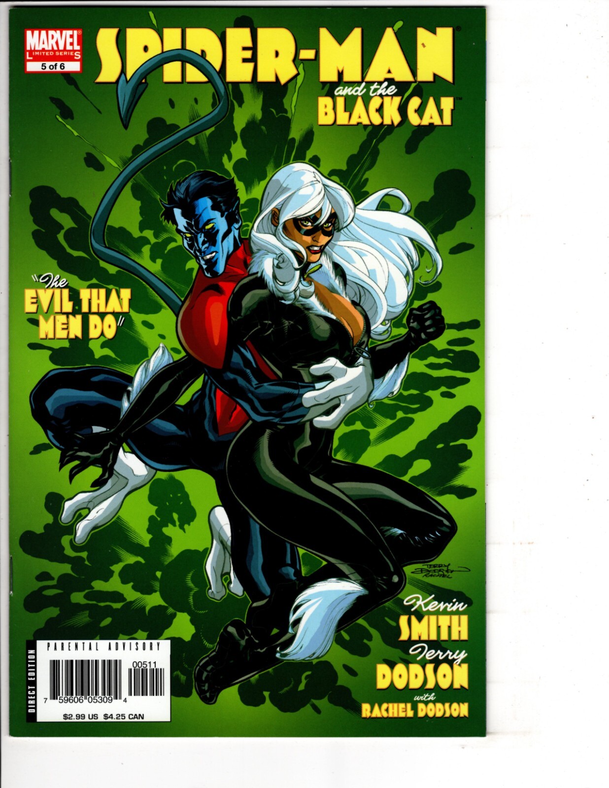 Spider-Man and the Black Cat: The Evil that Men Do #5 2006 Kevin Smith NM-