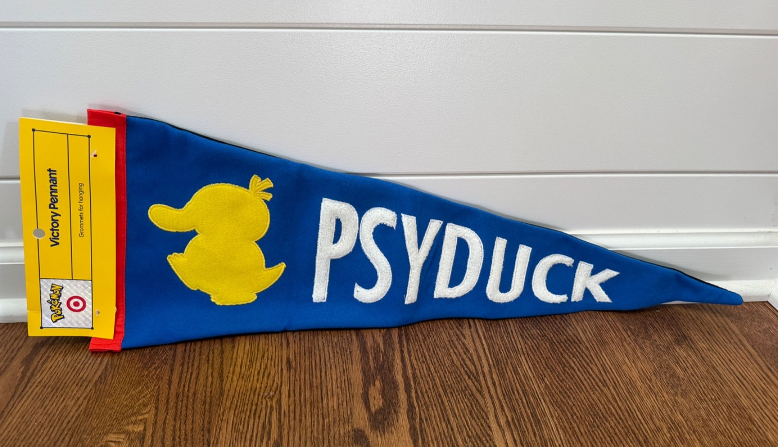 Pokemon X Target Psyduck Victory Pennant New with tags NWT