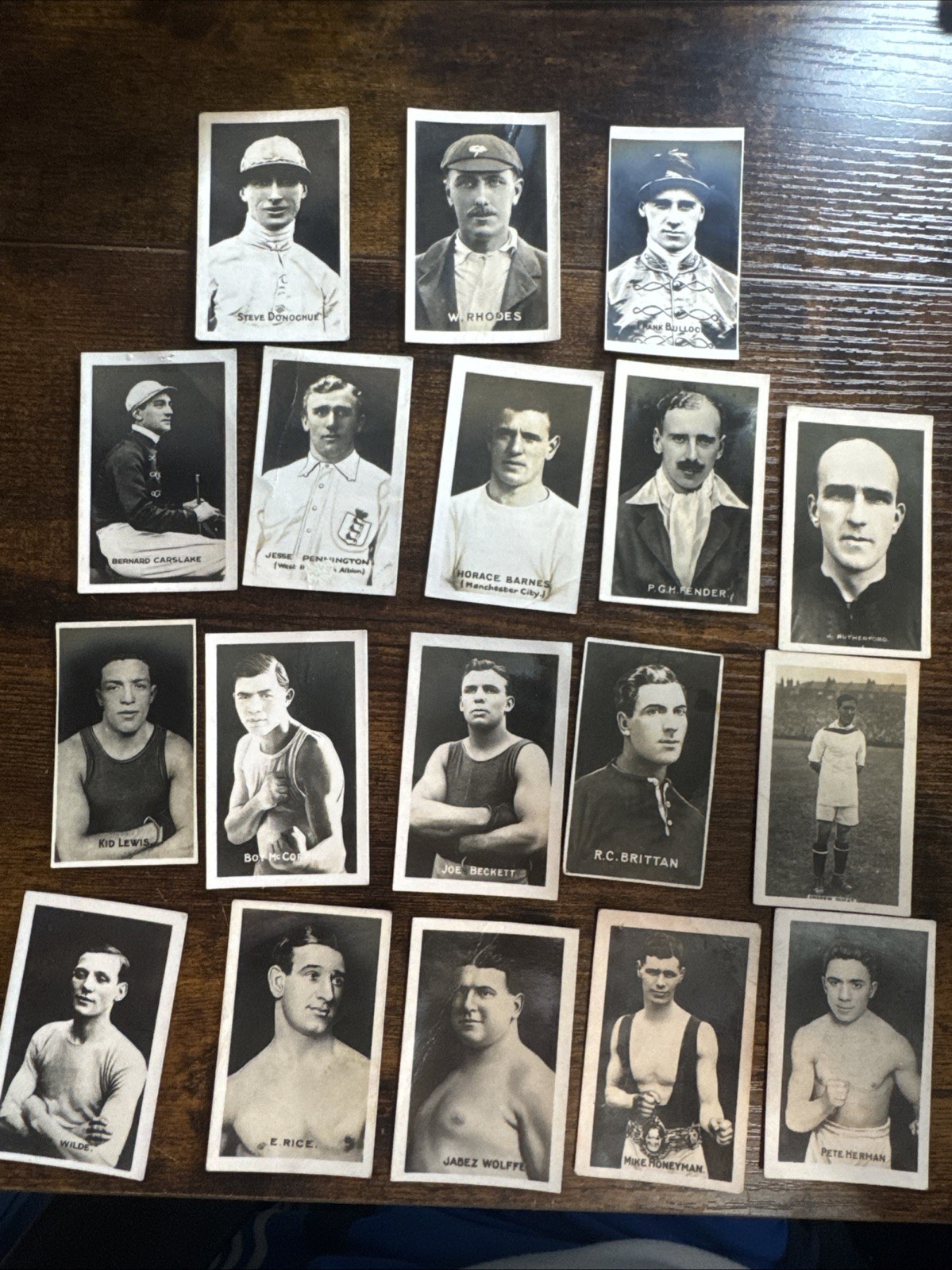 1922 The Champion Sporting Champions A Lot Of 18 Cards Boxer Soccer +