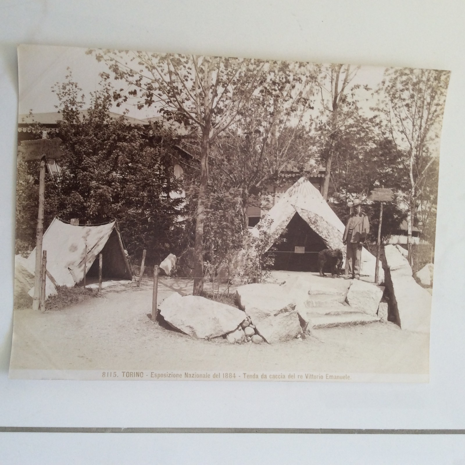 Photo 19ème ITALY - Turin - Exposition Nationale 1884 - National Exhibition