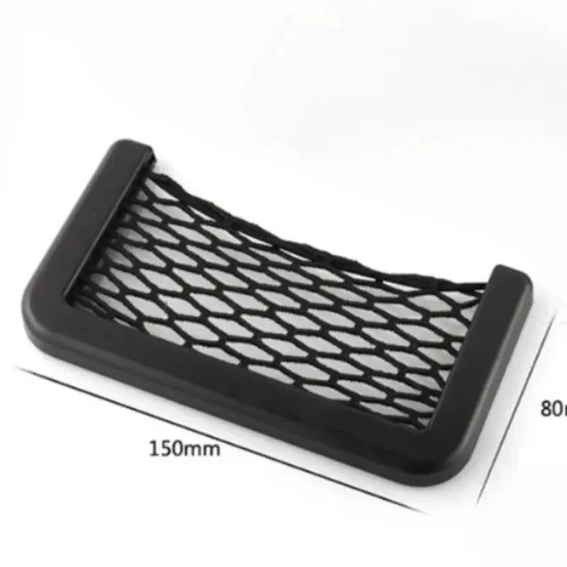 20cm Car Seat Side Mesh Storage Pocket Phone Holder Net Bag