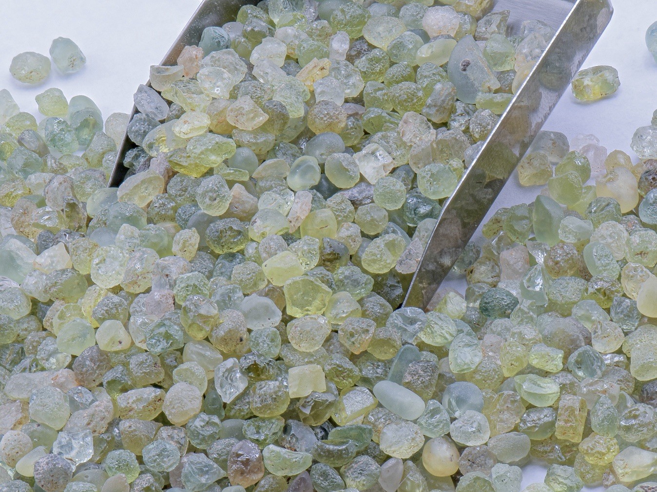 10 carats Montana Sapphire rough. .3-.5 carat average Unheated.
