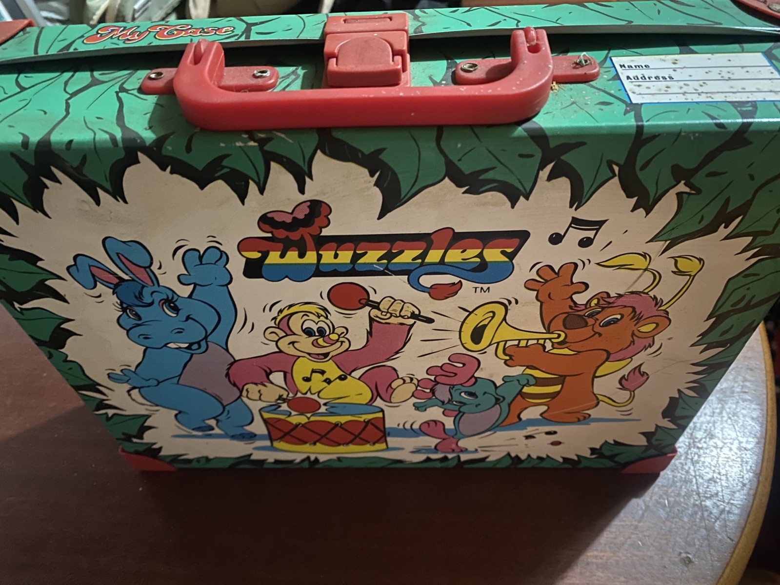 Rare Vintage 1987 Wuzzles Hasbro Walt Disney box made in Holland 