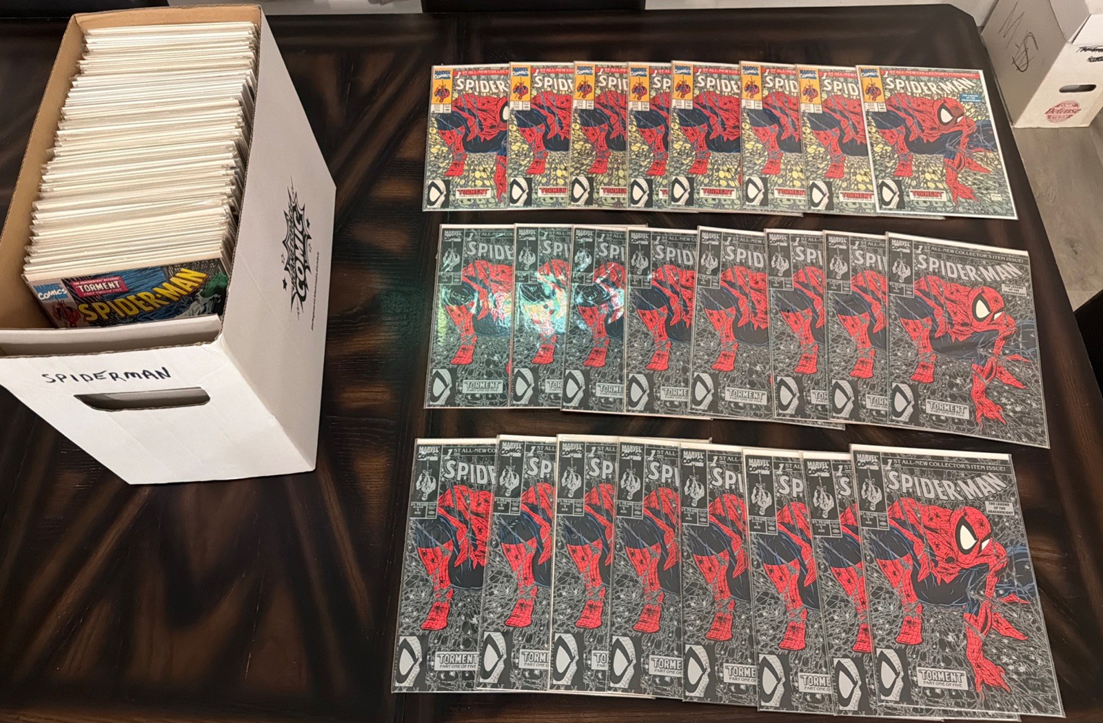 HUGE SPIDER-MAN (1990) MARVEL Lot Of 135 Comics | Near Complete Run | 32 # 1’s