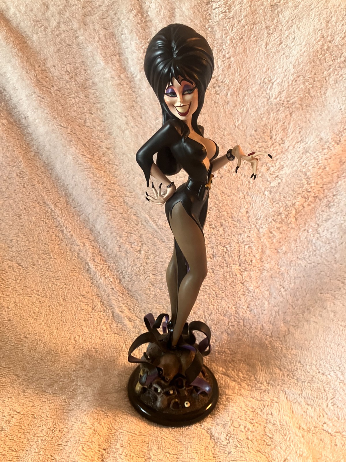 Electric Tiki Elvira Tooned-Up Television Maquette Signed Artist's Proof #28/50