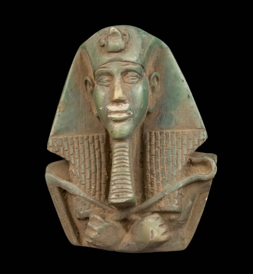 Ancient Egyptian Rare Hand-Carved King Akhenaten Deity Statue Figurine BC