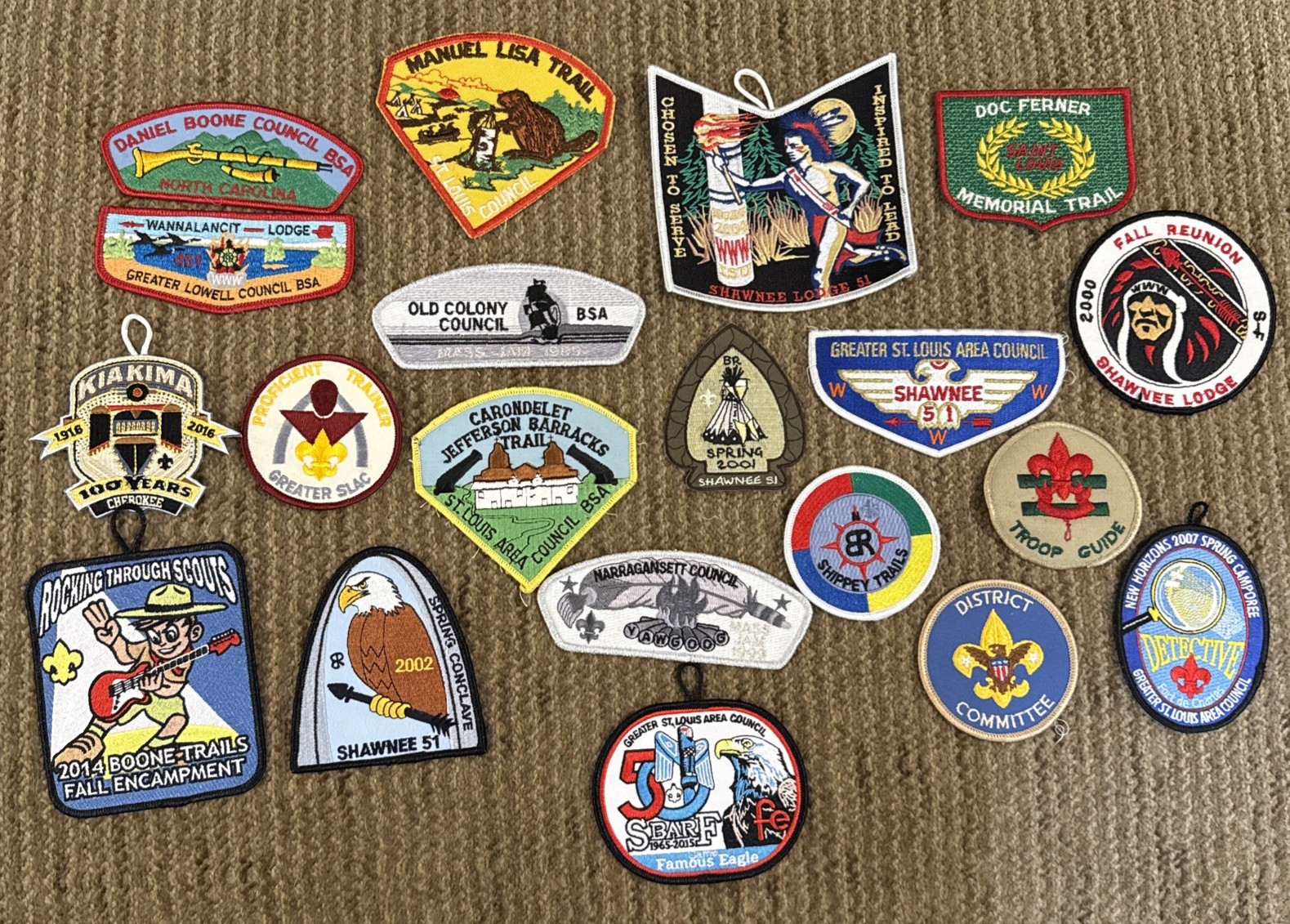 Boy Scouts BSA Patches Mixed Lot of 20 Lot H Boy Scouts BSA Patches Mixed Lot of 20 Lot H