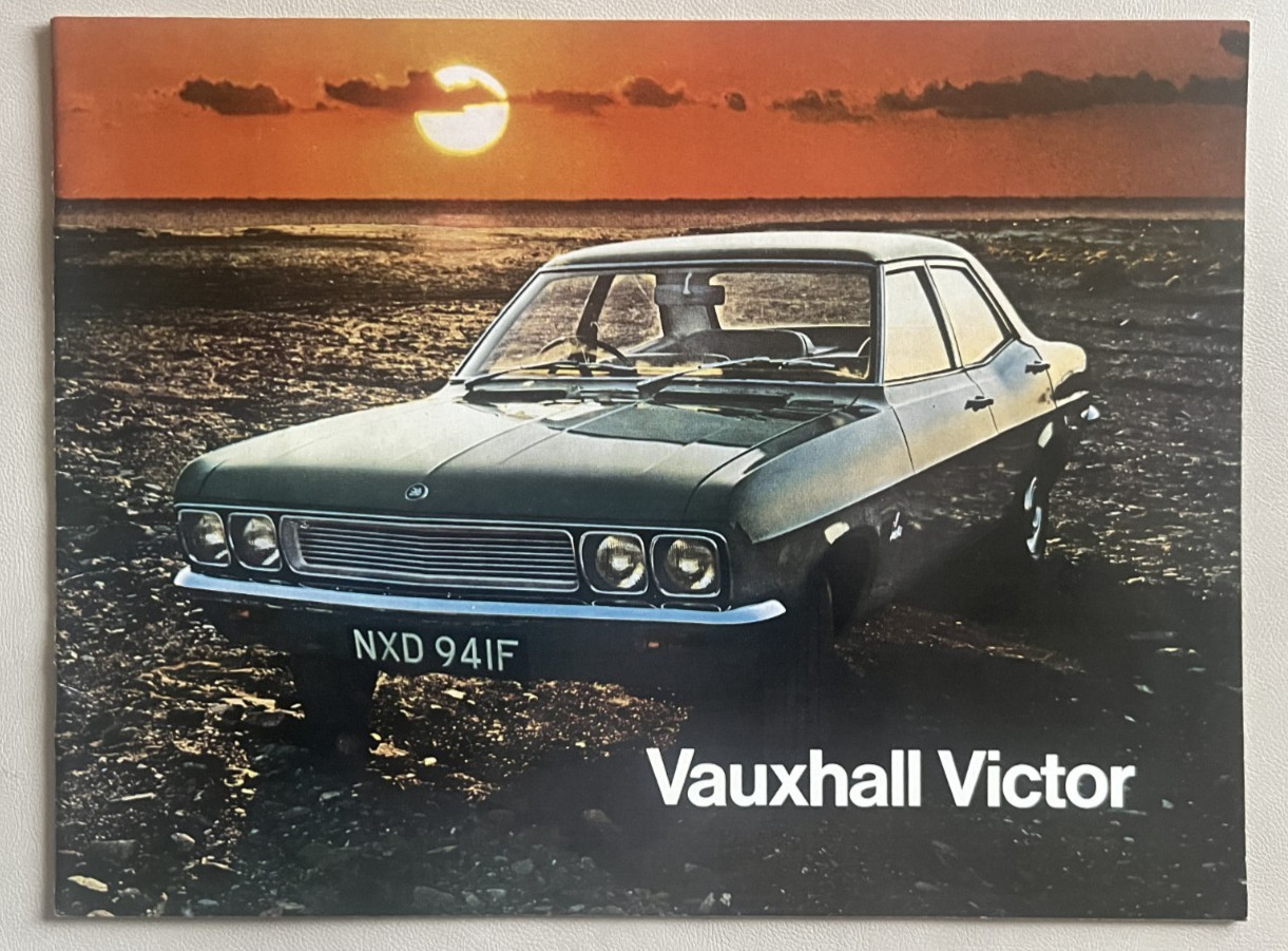 GM Vauxhall Victor car Brochure 1968 UK. GM Vauxhall Victor car Brochure 1968 UK.