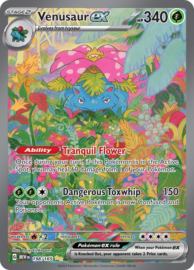 Venusaur ex Holofoil [MEW - 198/165]