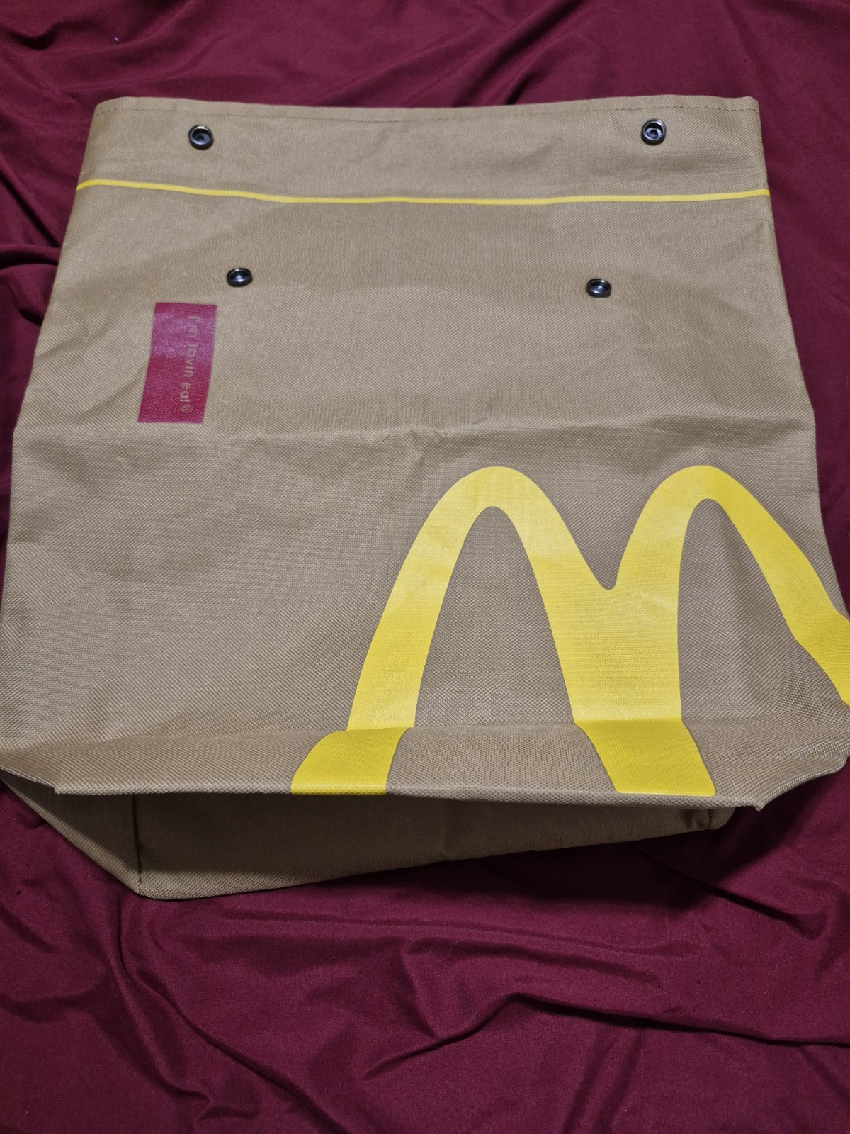 Rare McDonald\'s Bag Backpack McDonald\'s Collection Collectable Fast Food