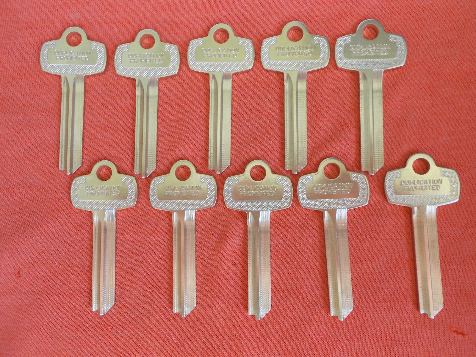 BEST KEY BLANKS (A) KEYWAY PACKAGE OF 10