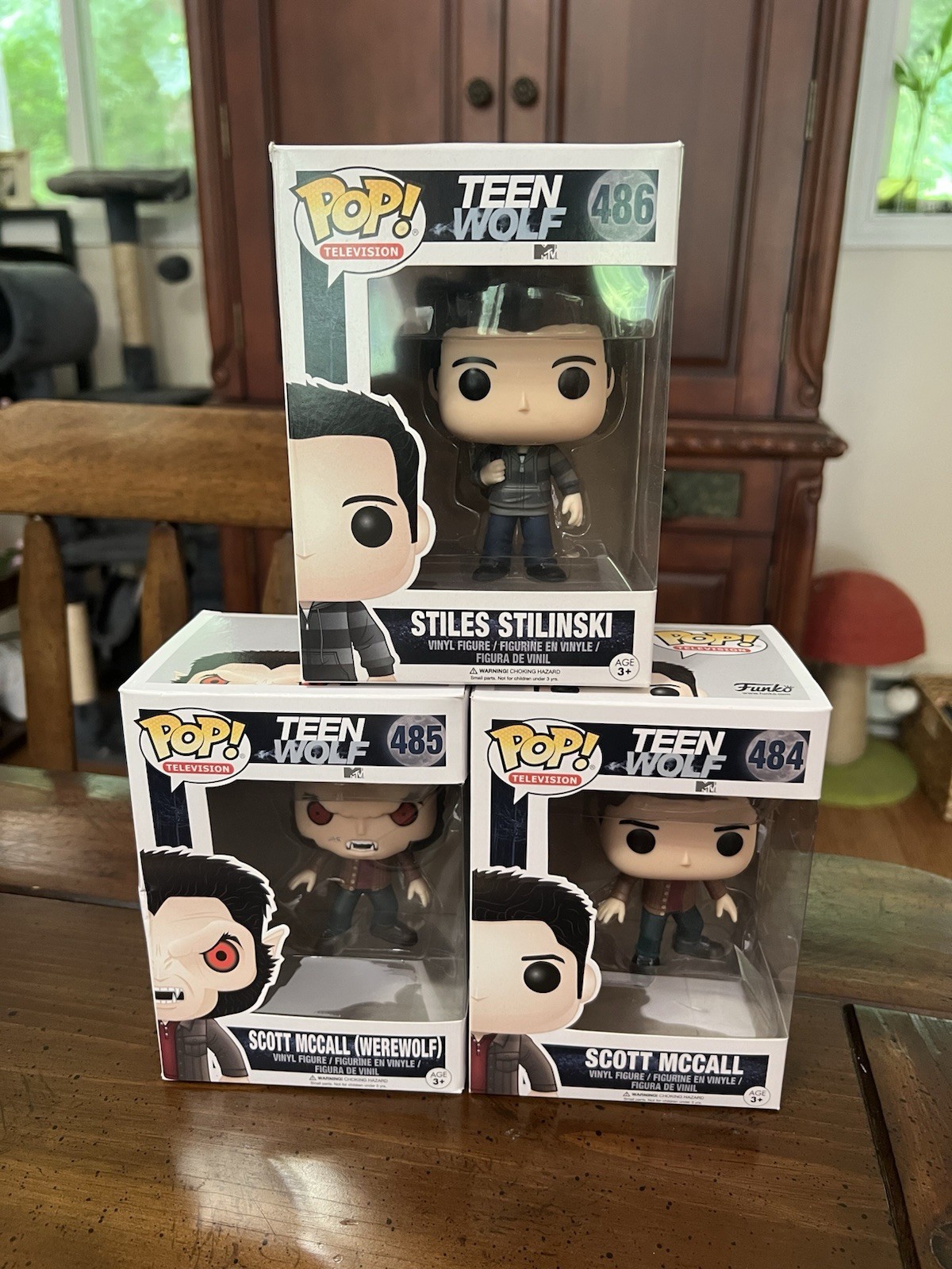 Teen Wolf Funk Pop Set - Scott McCall - Scott McCall Werewolf - Stiles Stilinski
