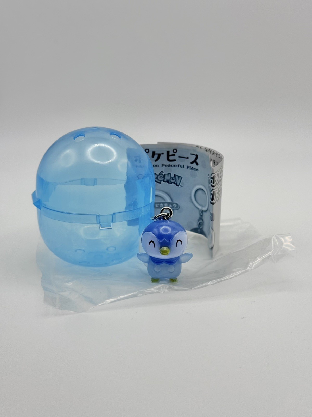 Piplup Pokemon PokePeace Marker Gacha Mascot Nintendo From Japan