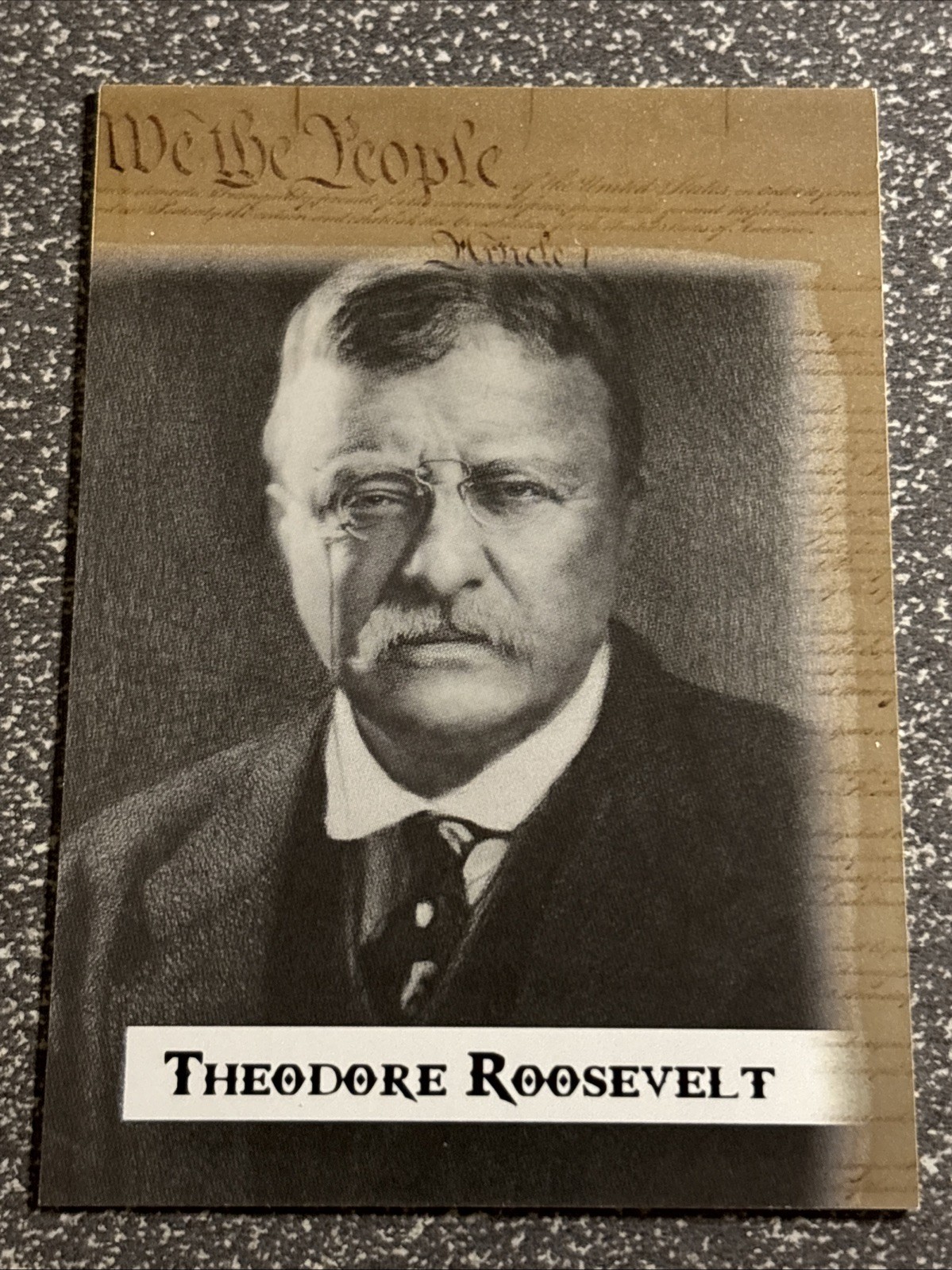 Theodore Roosevelt 2020 Historic Autograph Company Sports Card #26 #ed 122/299