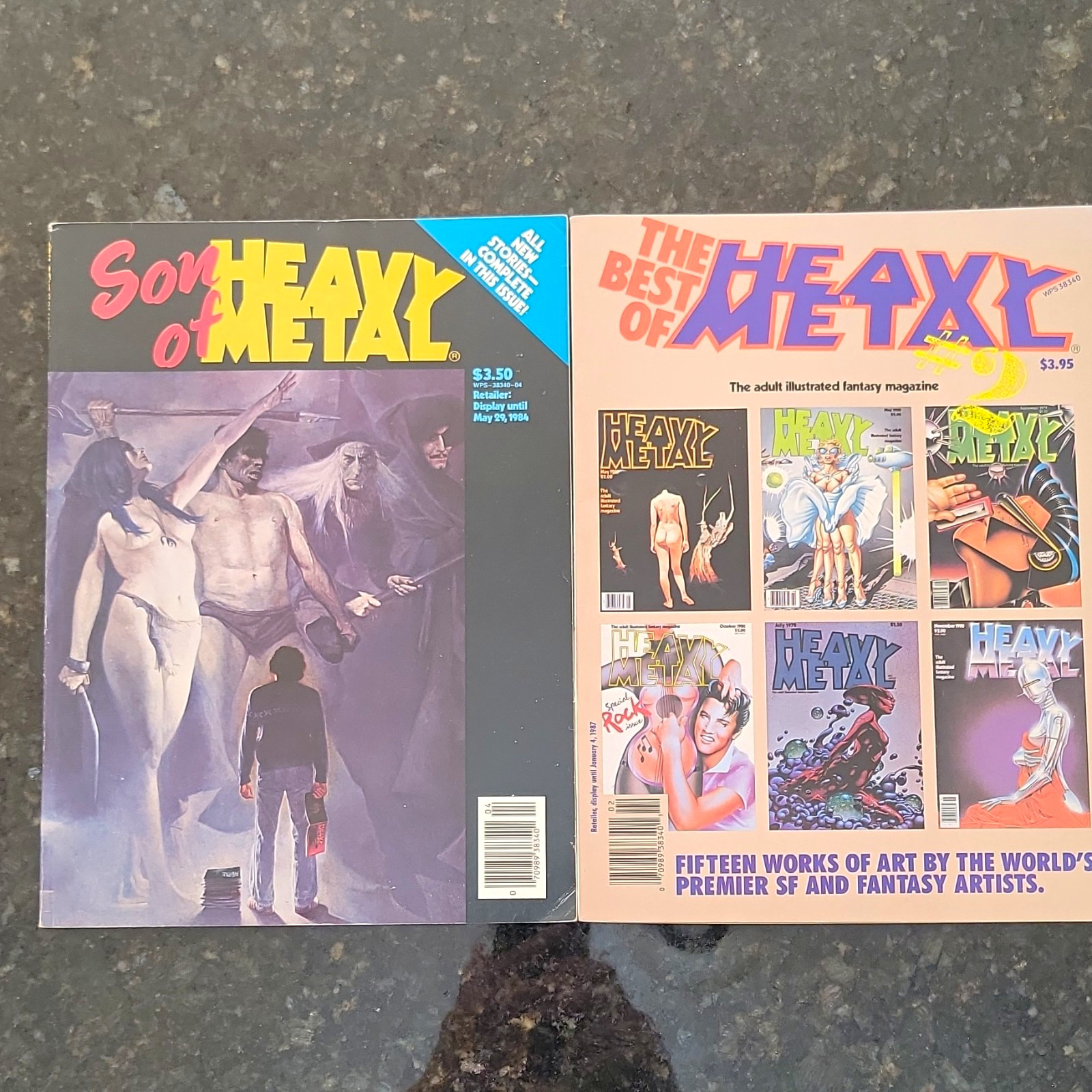 Heavy Metal Magazine Compilations, 2 Issues