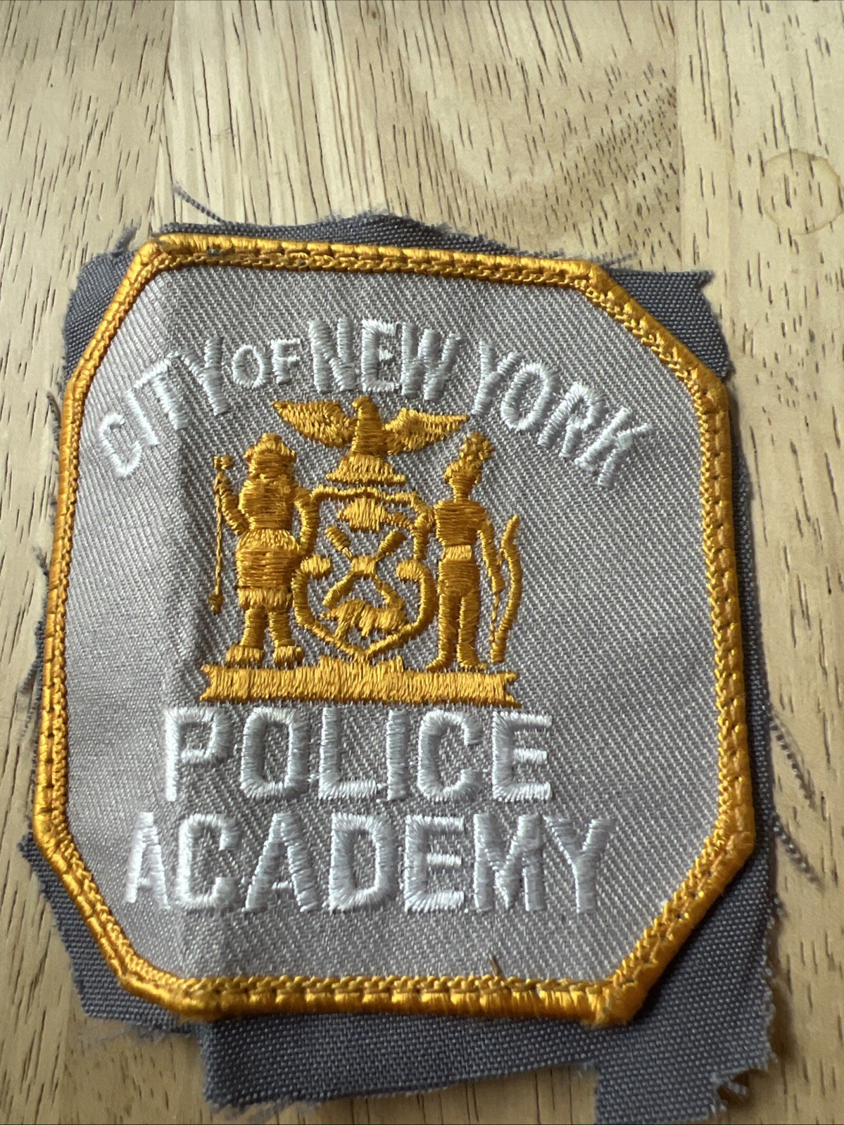Vintage City Of New York Patch Academy