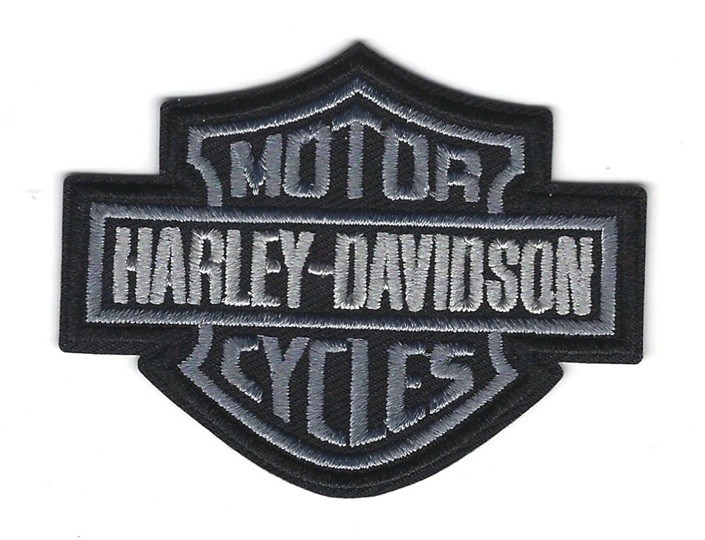 Harley Davidson Motorcycles Iron On Patches Crest Design 3