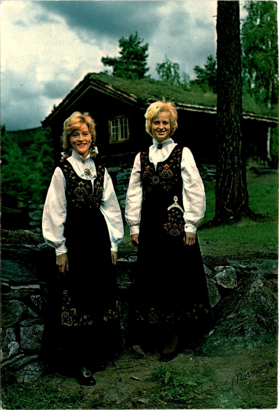 Valdres district, Norway, Valdres Folk Museum, Fagernes, Normann, Postcard Valdres district, Norway, Valdres Folk Museum, Fagernes, Normann, Postcard