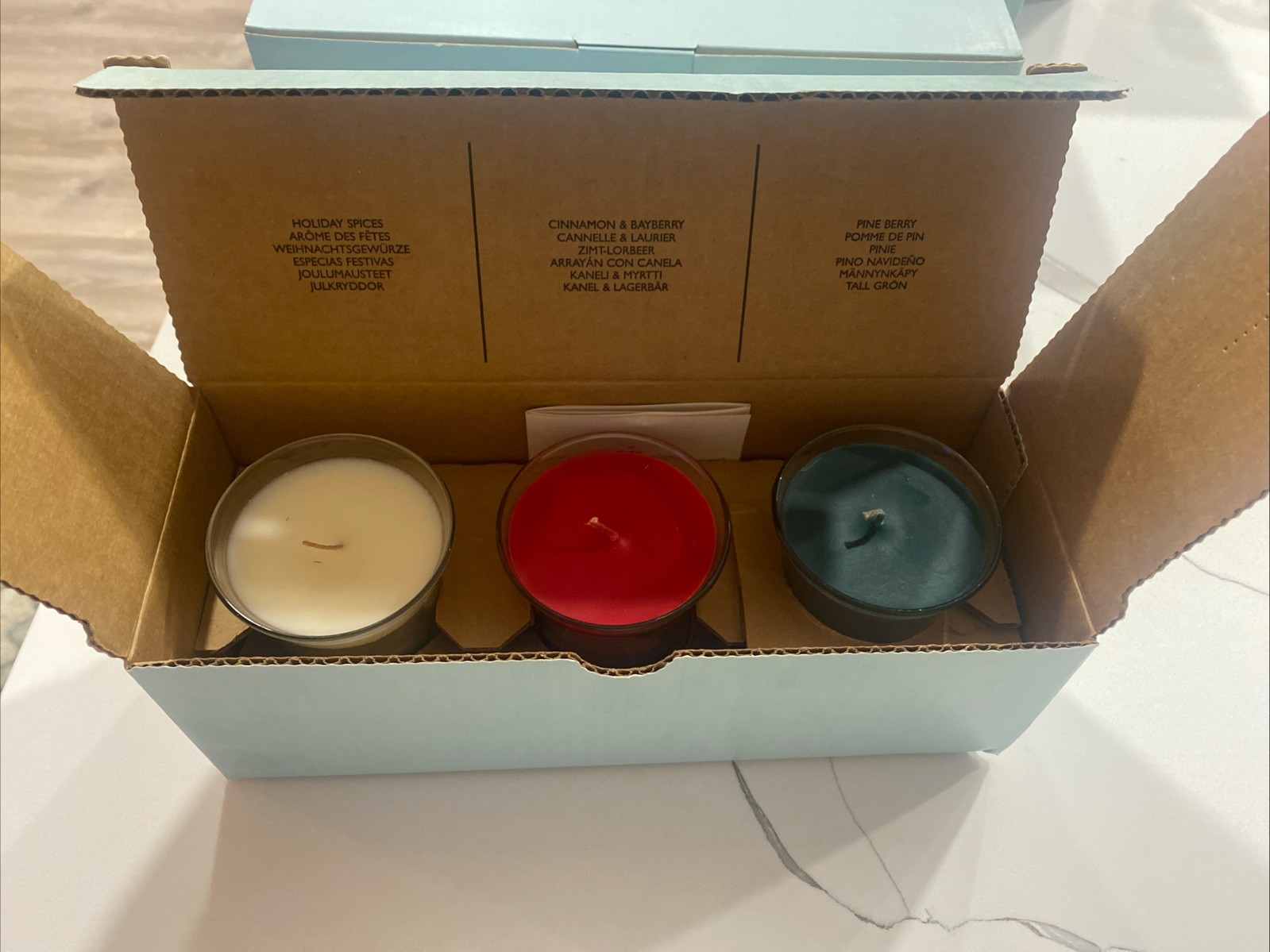 PartyLite One Box 3 Jar Candles 3x2.5\ PartyLite One Box 3 Jar Candles 3x2.5\