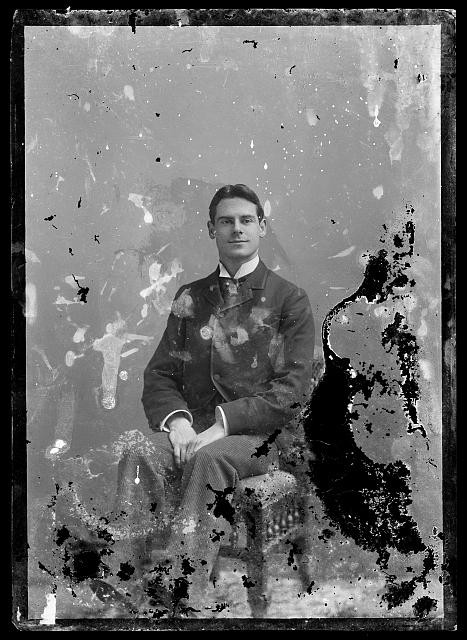 Photo:Unidentified Man Portrait, c. 1873-1916