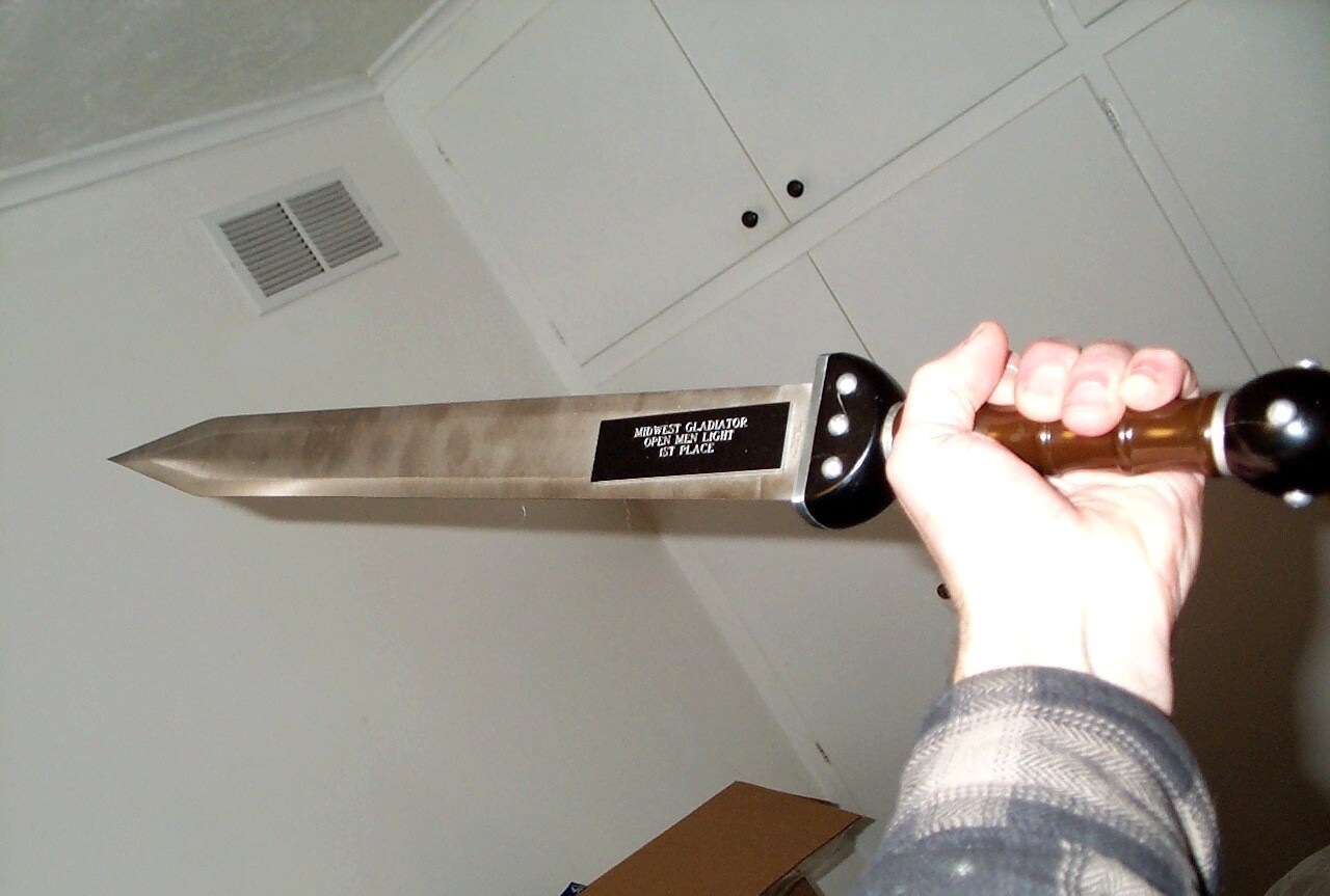 DAGGER Midwest Gladiator KNIFE Sword Decoration Weapon BK 1927 Stainless Steel